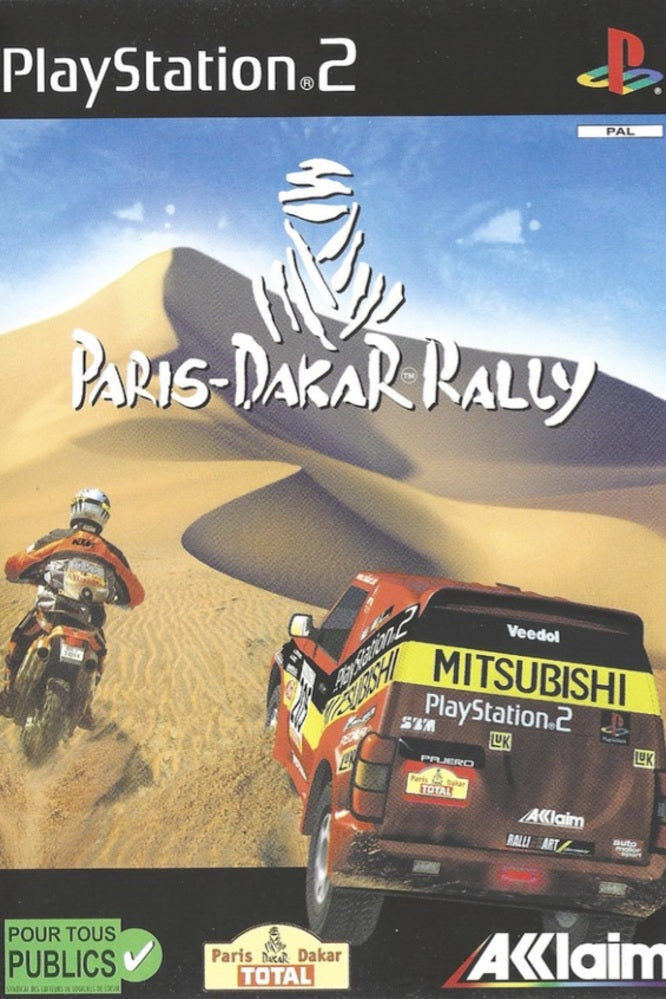 Jeu PS2 - PARIS-DAKAR RALLY