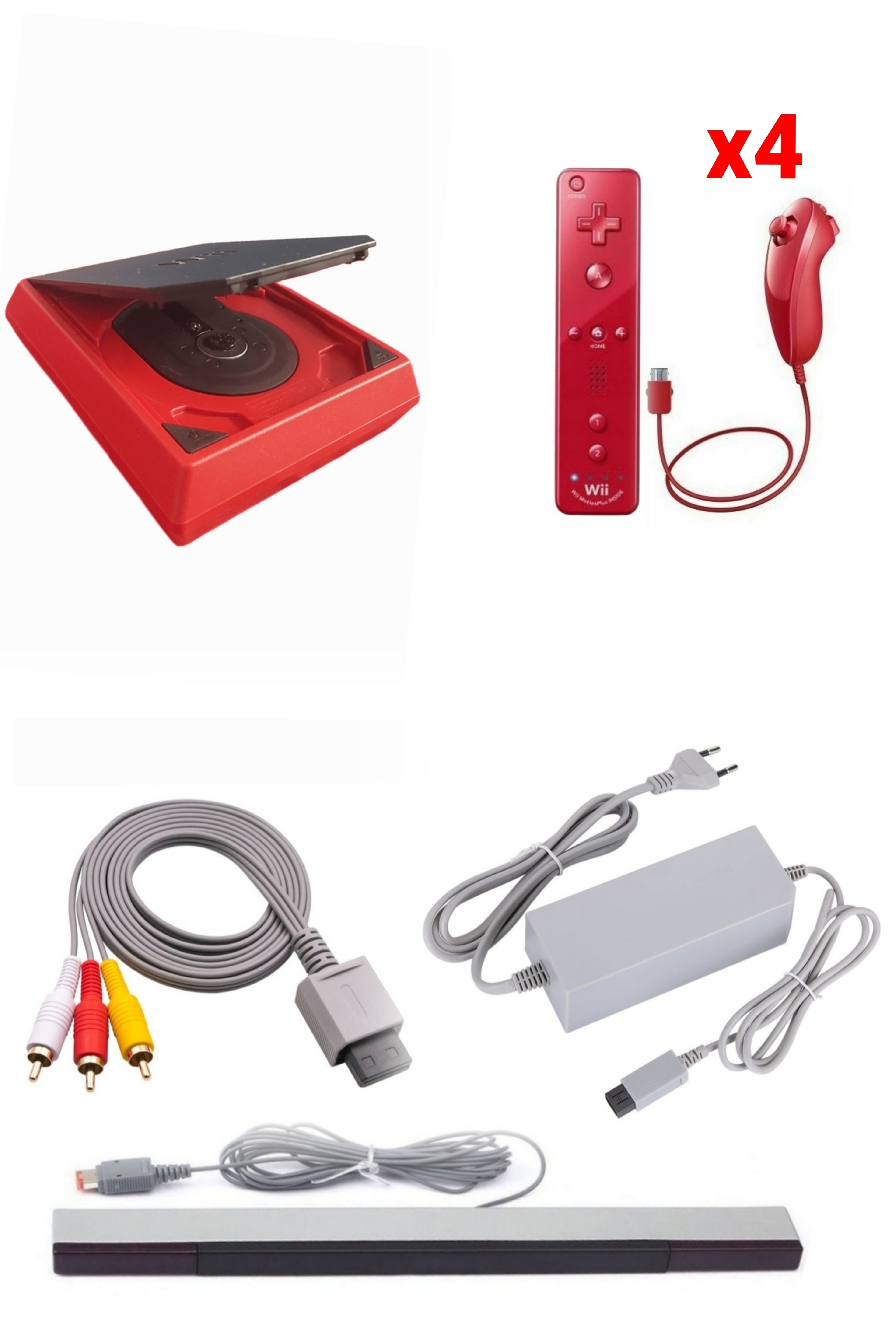 Console Nintendo WII MINI (Non Rétro-compatible Gamecube)