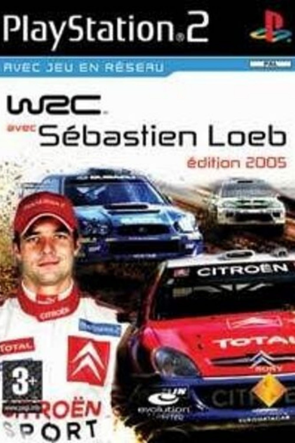 Jeu PS2 - (World Rally Championship) WRC avec Sébastien Loeb : Édition 2005