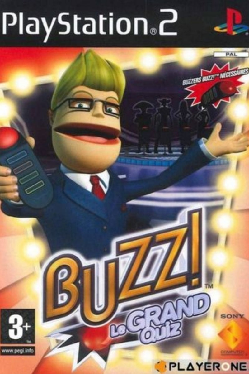 Jeu PS2 - BUZZ ! : LE GRAND QUIZ