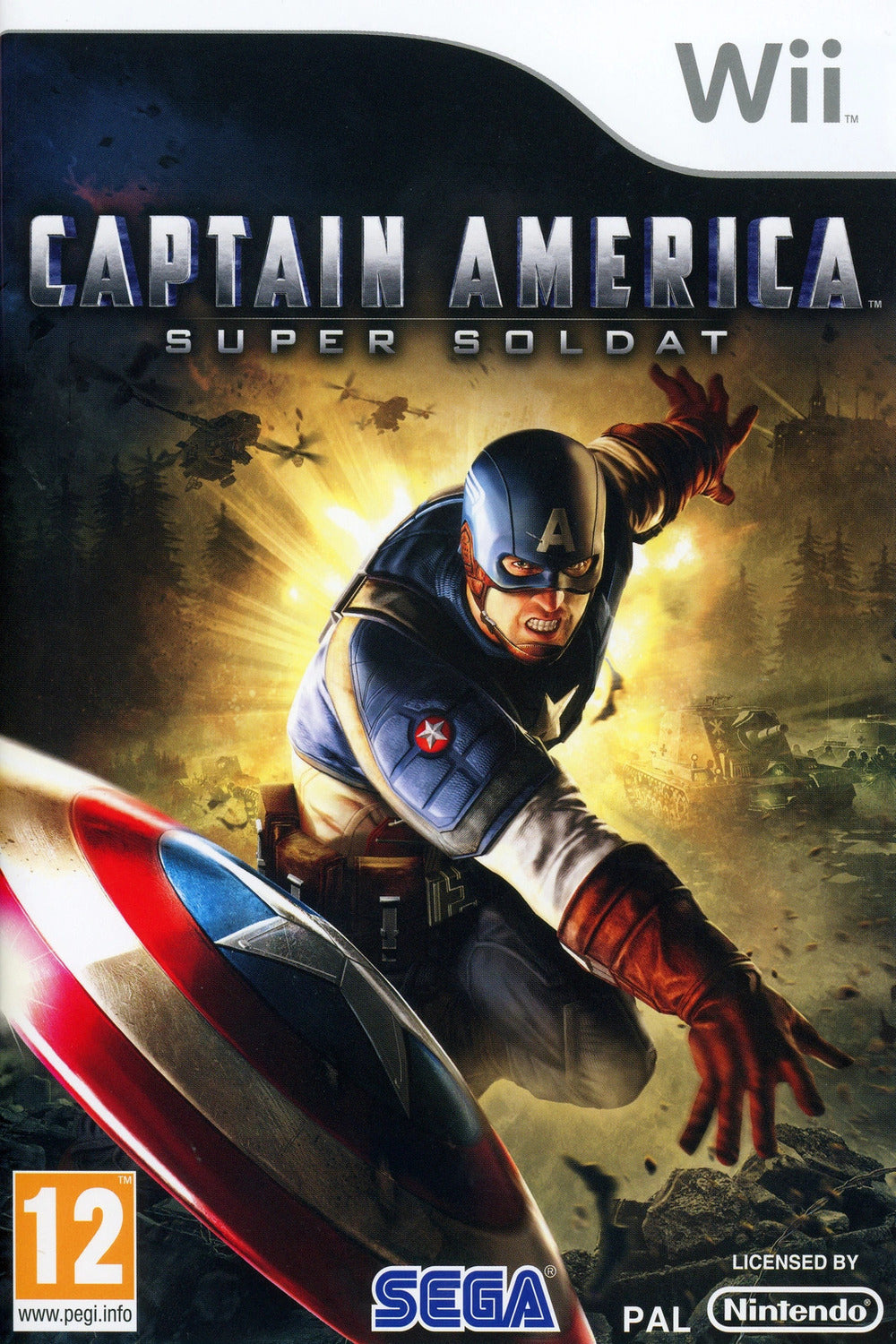 Jeu Wii - CAPTAIN AMERICA : Super Soldat