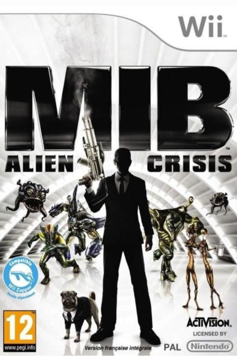 Jeu Wii - MEN IN BLACK : Alien Crisis