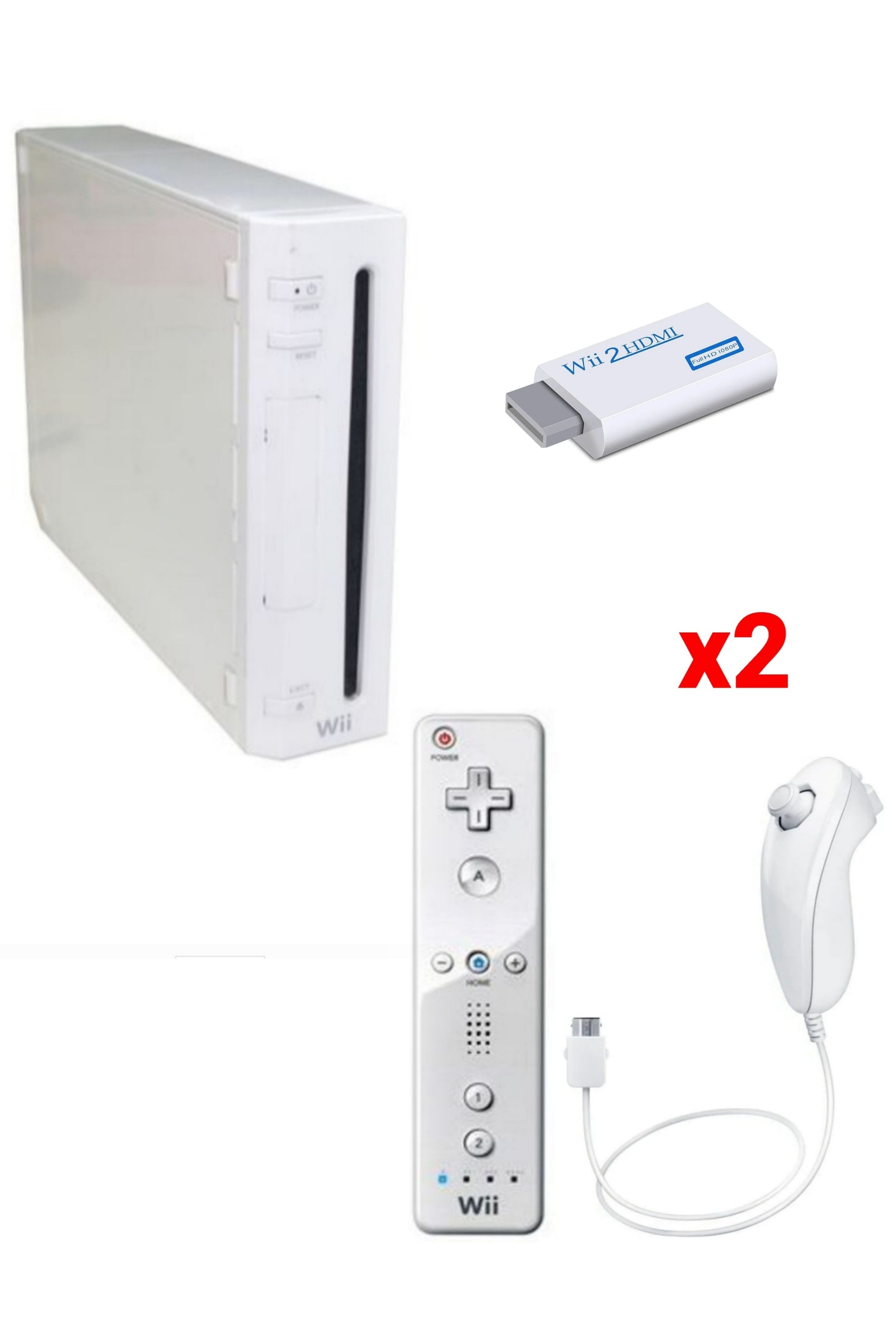 Console Nintendo WII BLANCHE (Version non rétro-compatible)