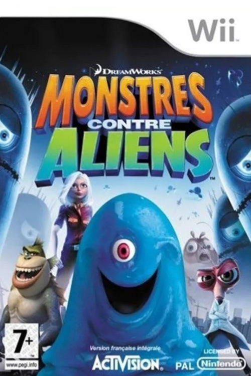 Jeu Wii - MONSTRES CONTRE ALIENS