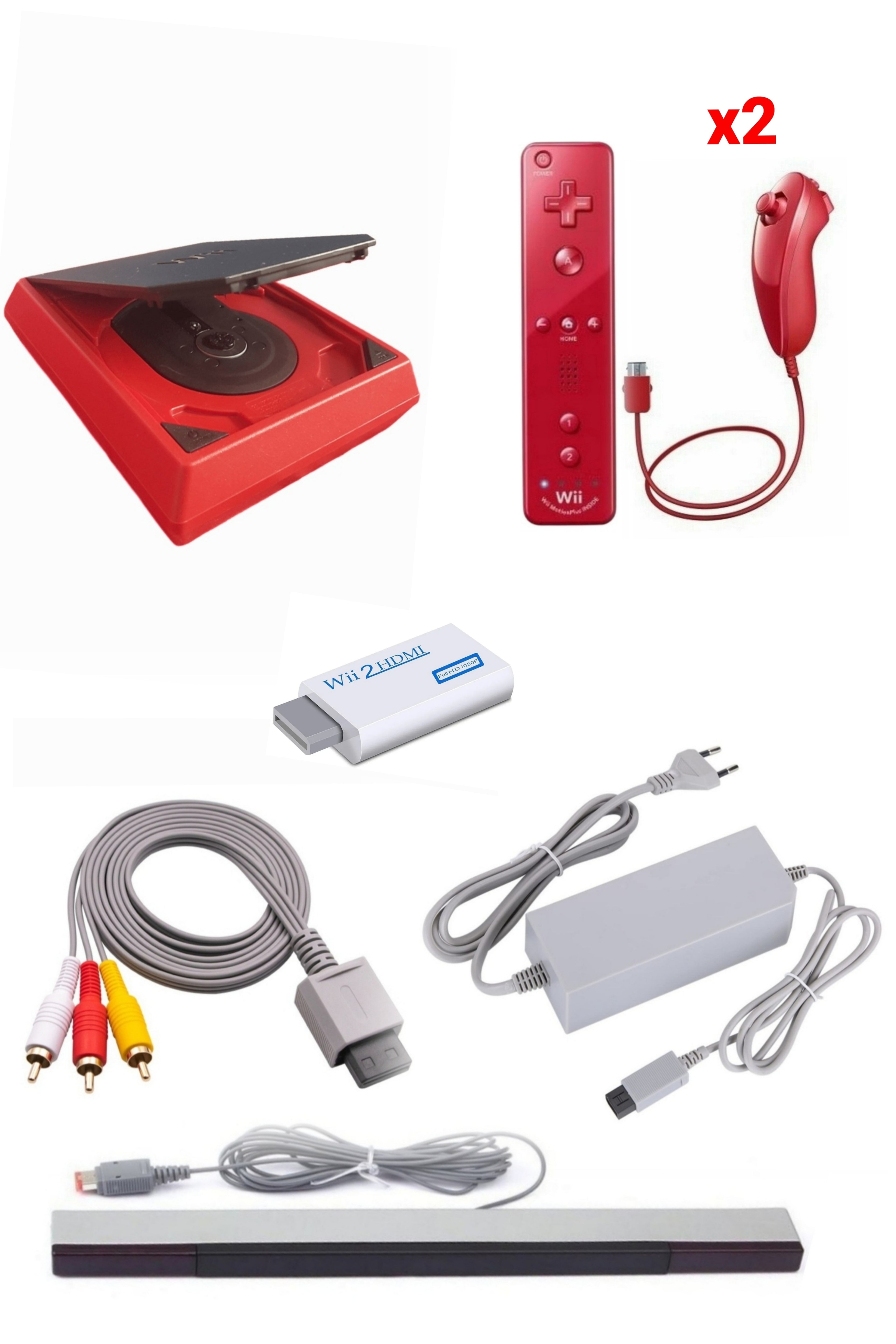 Console Nintendo WII MINI (Non Rétro-compatible Gamecube)