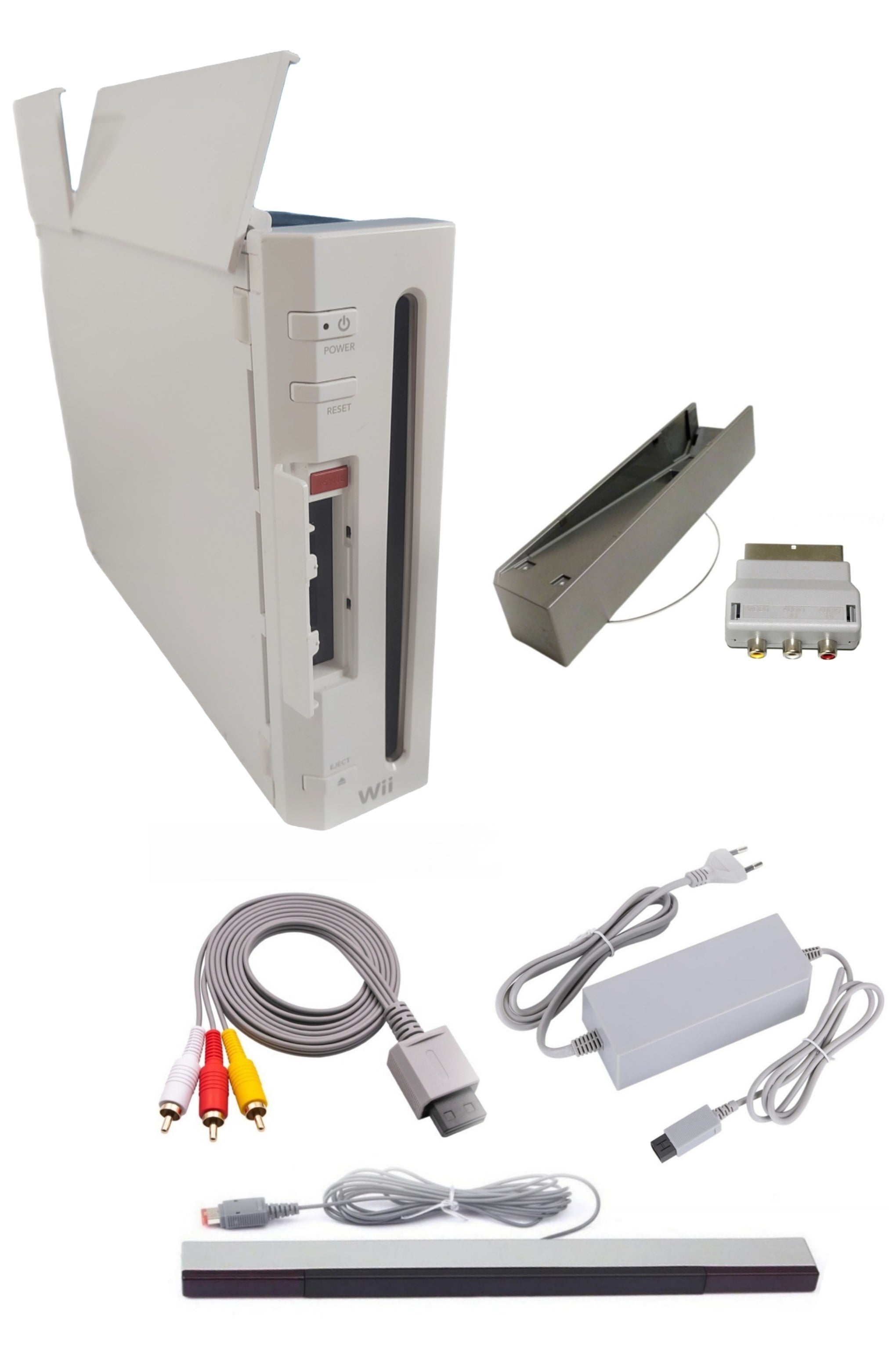 Console Nintendo WII BLANCHE (Version rétro-compatible Gamecube)