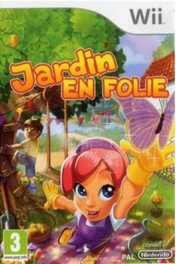 Jeu Wii - JARDIN EN FOLIE