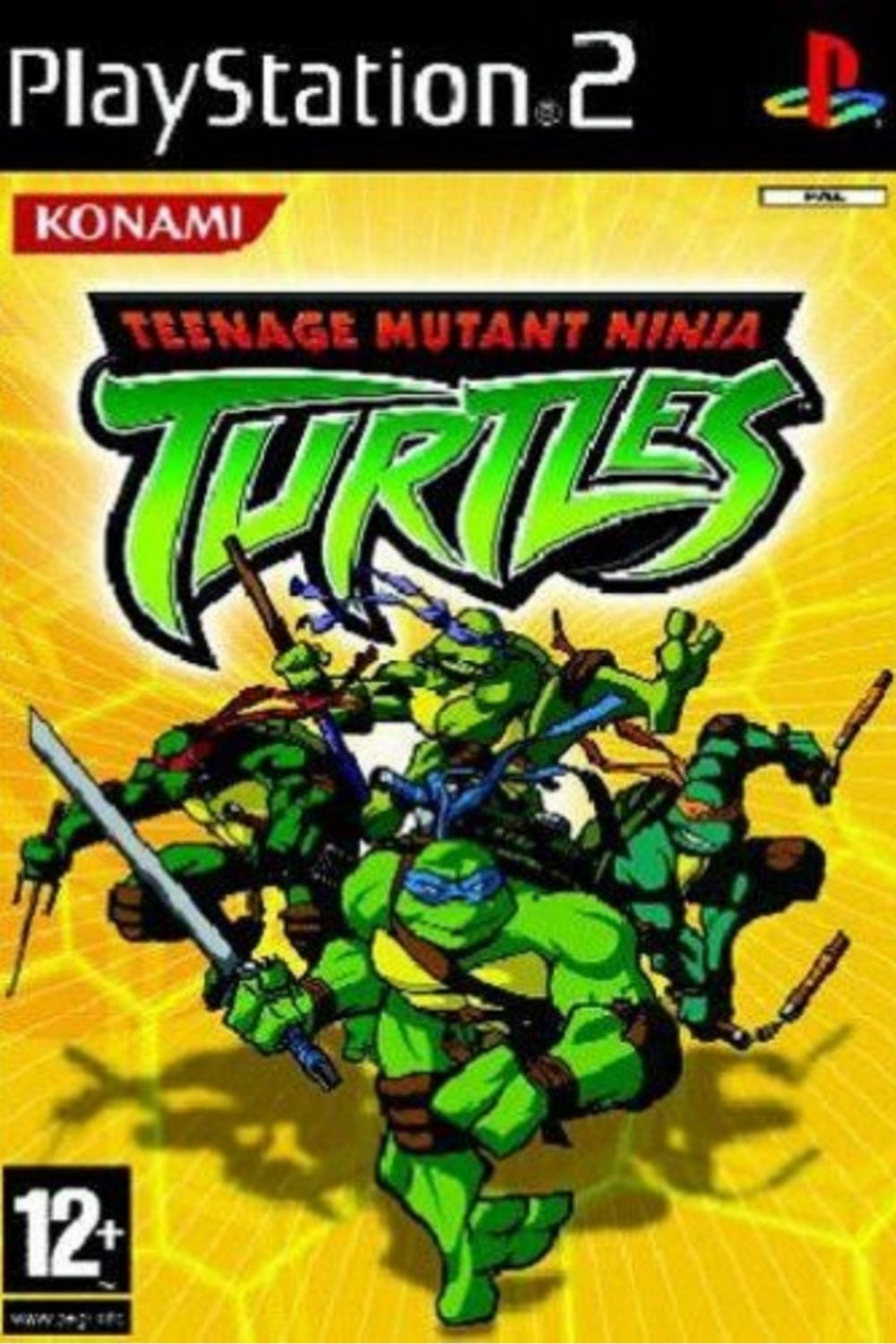 Jeu PS2 - TEENAGE MUTANT NINJA TURTLES