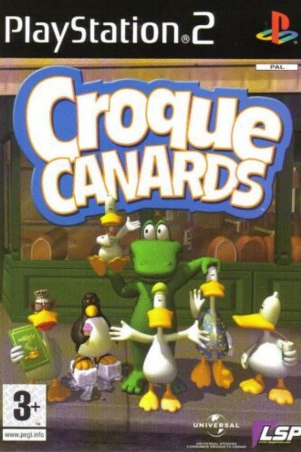Jeu PS2 - CROQUE CANARDS