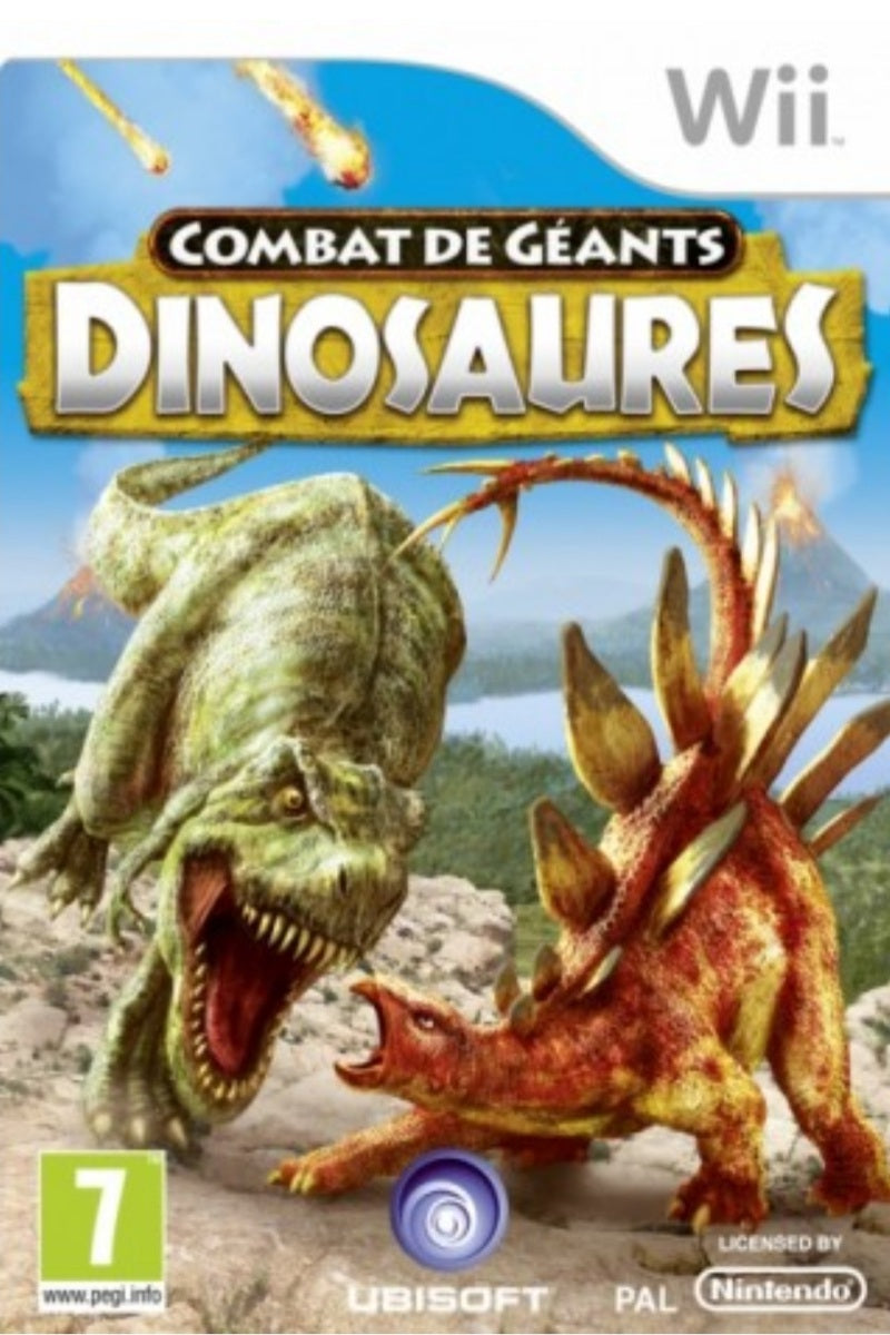 Jeu Wii - COMBAT DE GÉANTS : DINOSAURES