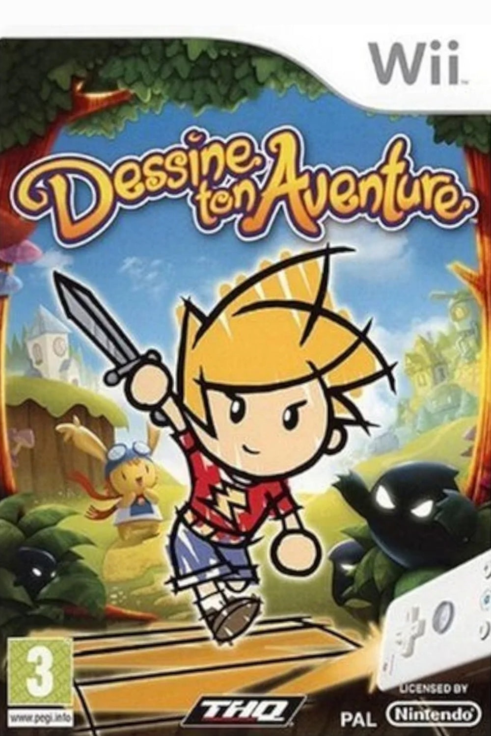 Jeu Wii - DESSINE TON AVENTURE