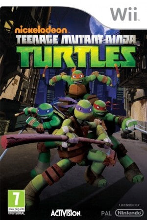 Jeu Wii - TEENAGE MUTANT NINJA TURTLES