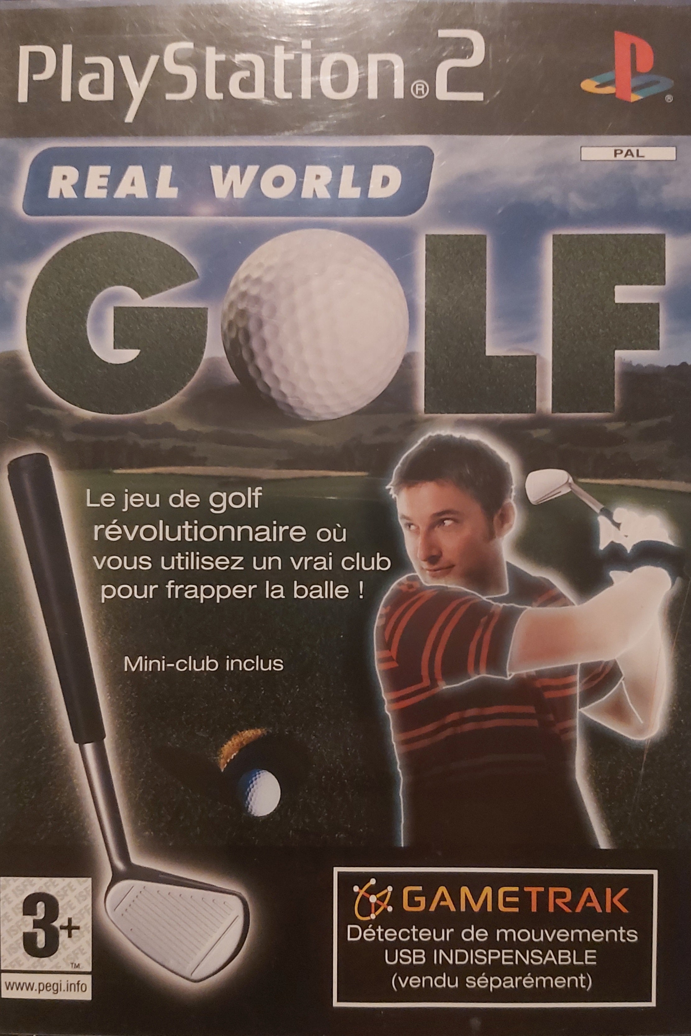 Jeu PS2 - REAL WORLD GOLF