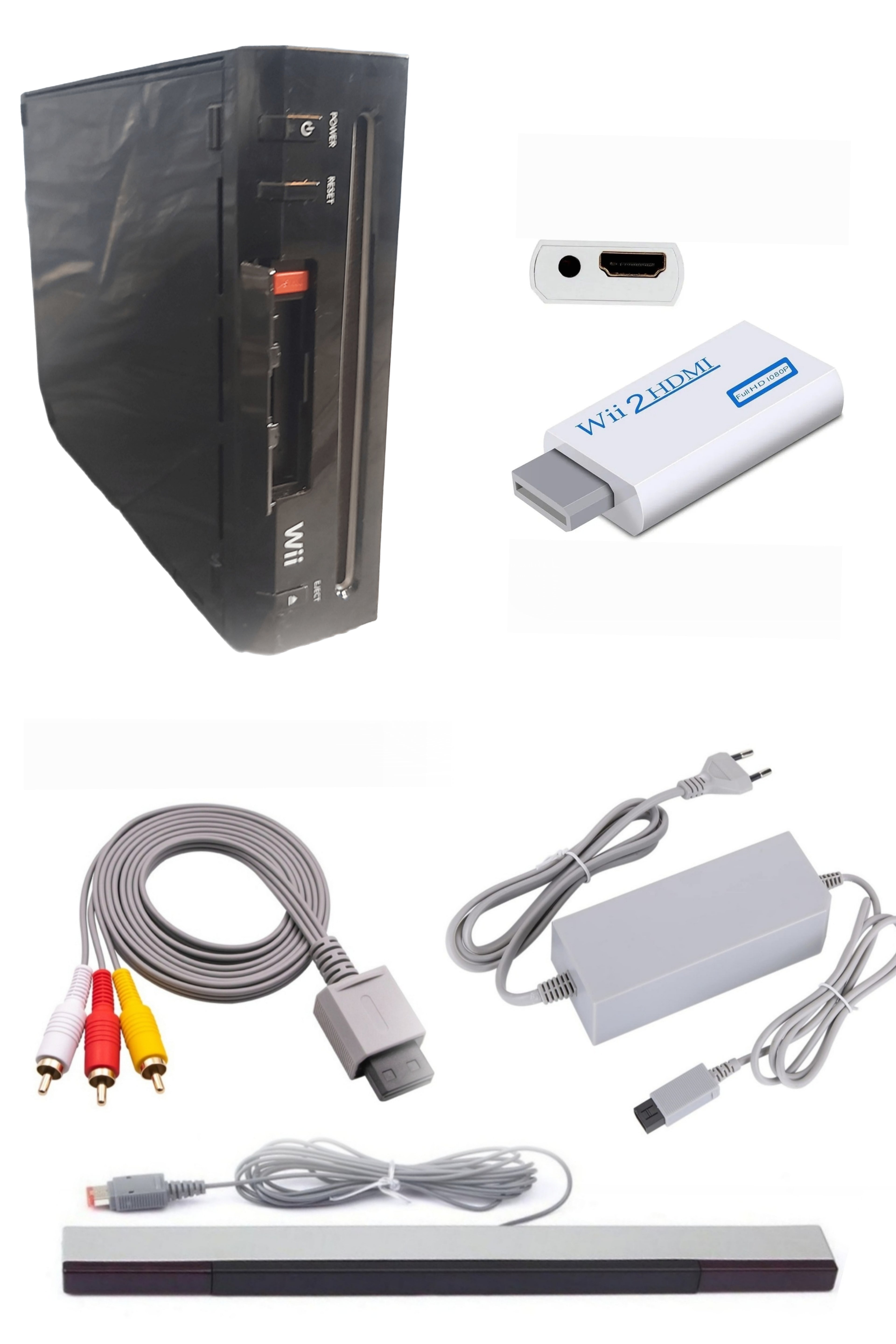 Console Nintendo WII NOIRE (Version non rétro-compatible)