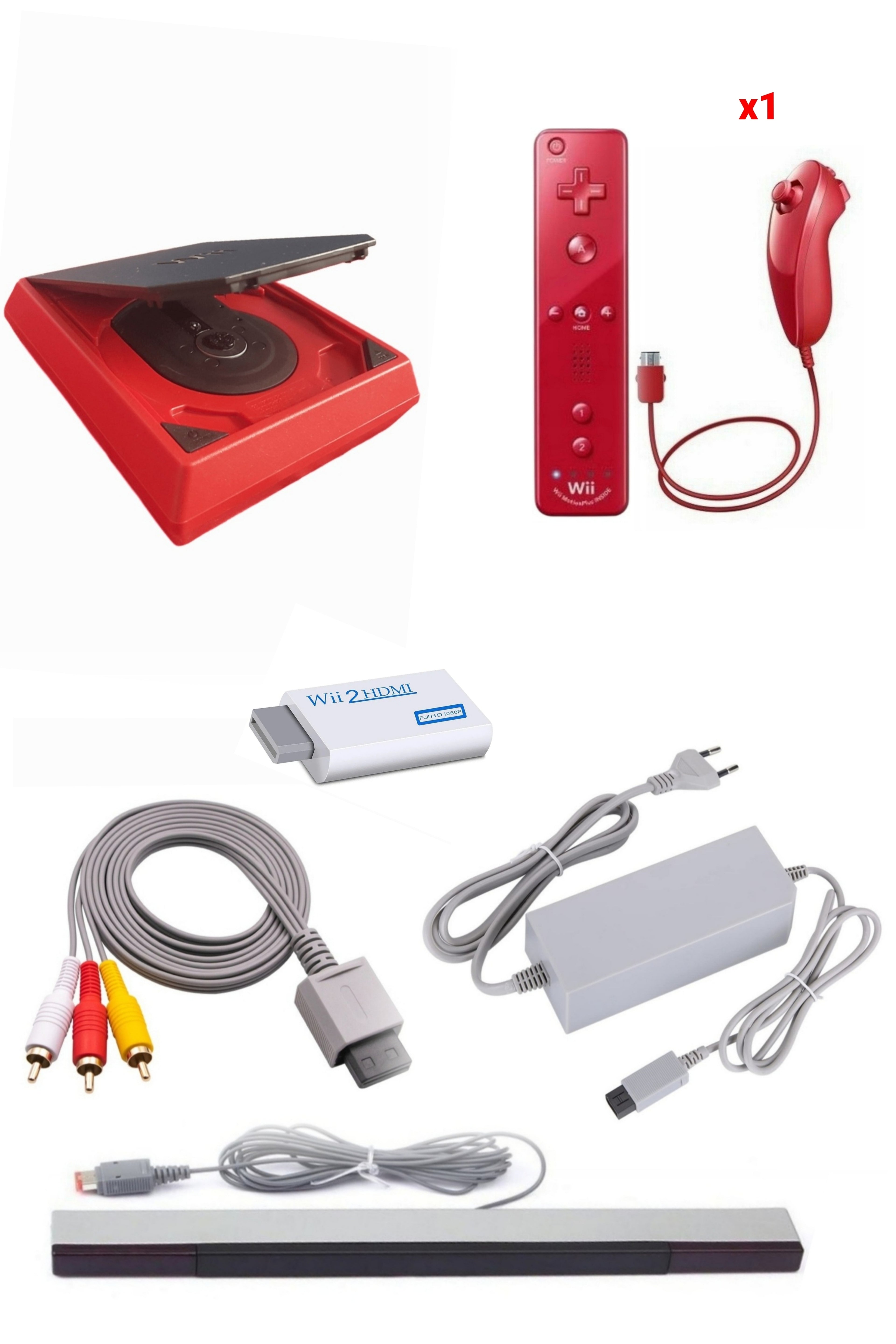 Console Nintendo WII MINI (Non Rétro-compatible Gamecube)