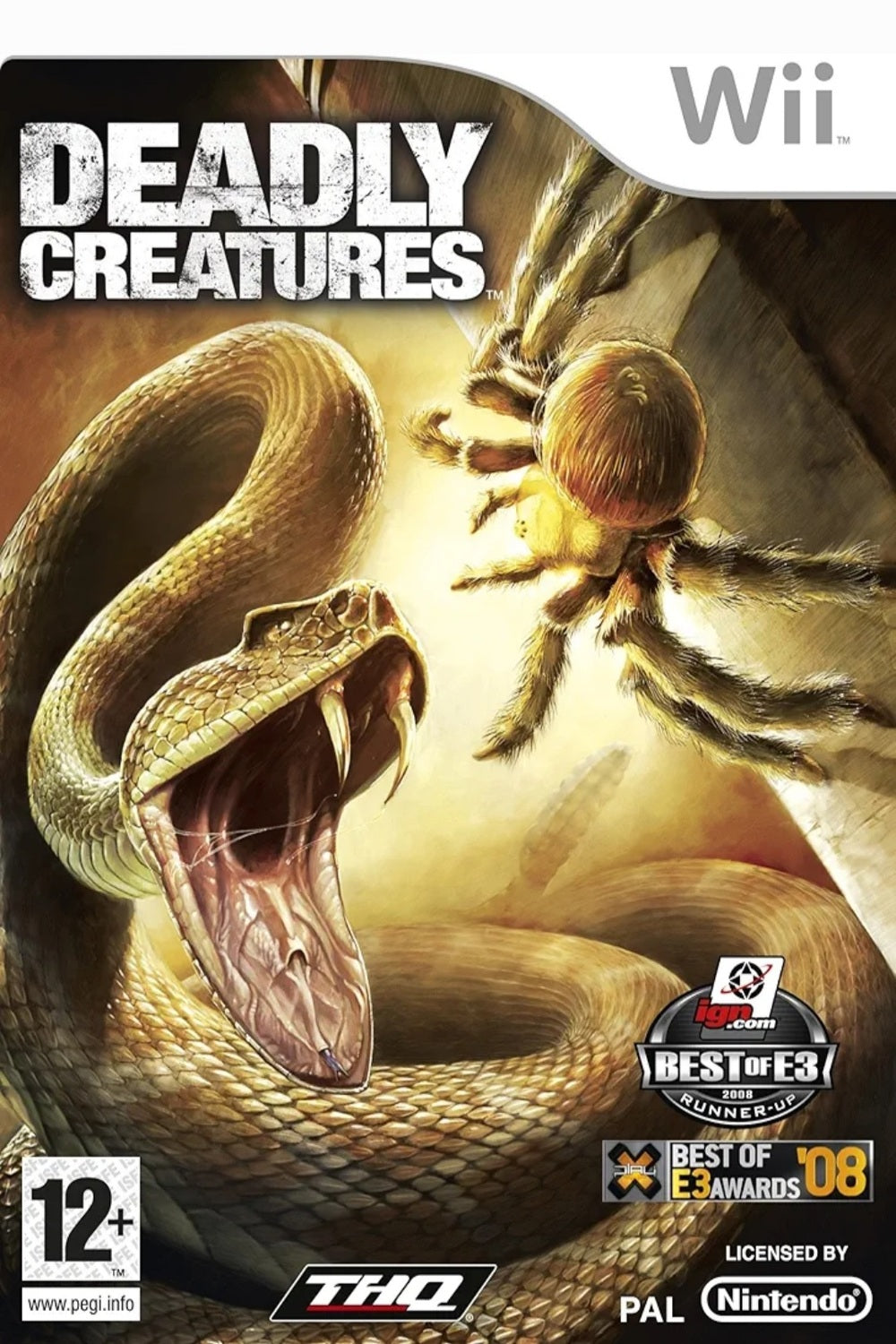 Jeu Wii - DEADLY CREATURES