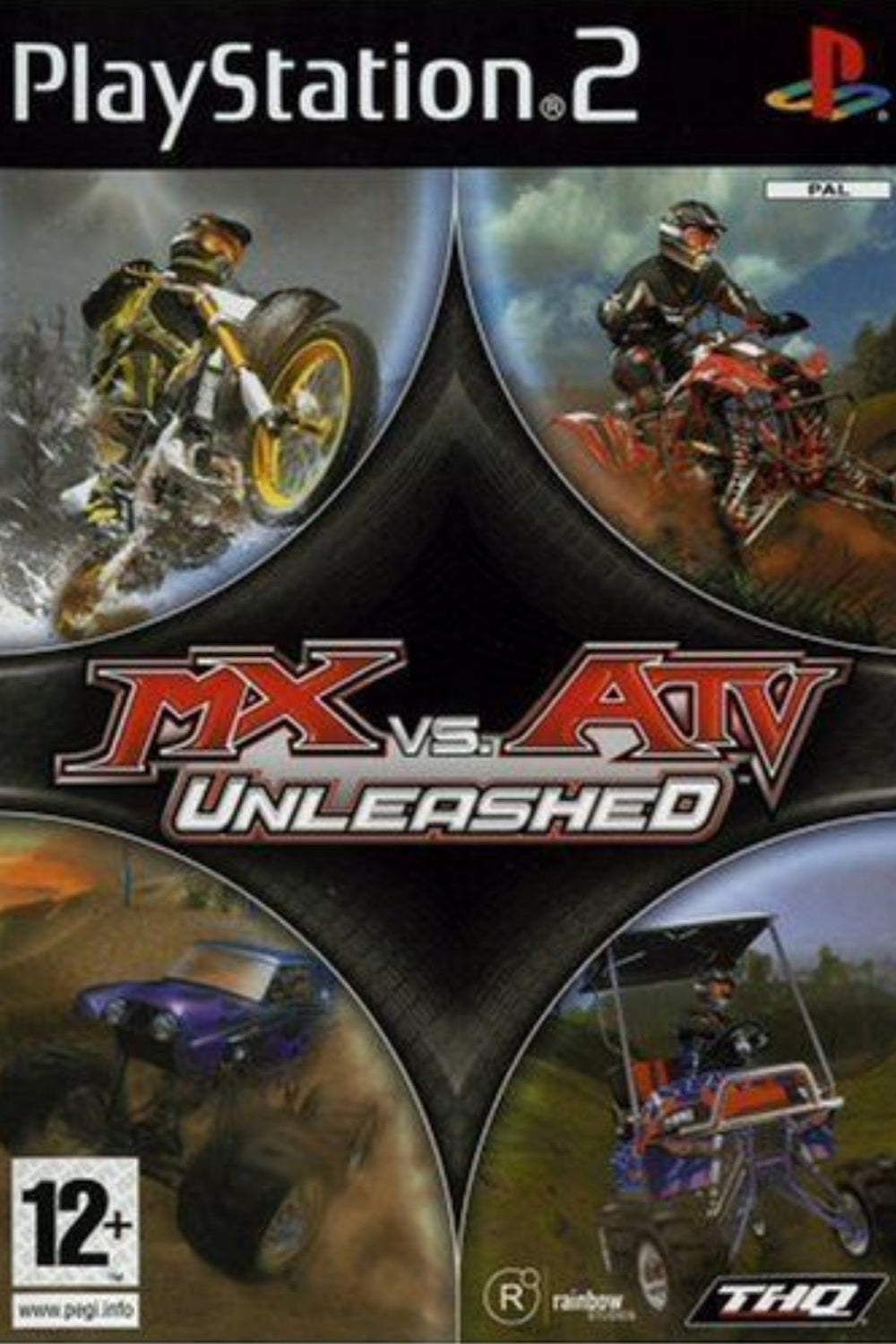Jeu PS2 - MX vs. ATV : UNLEASHED