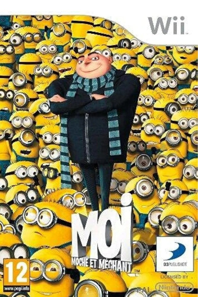 Jeu Wii - MOI MOCHE ET MÉCHANT
