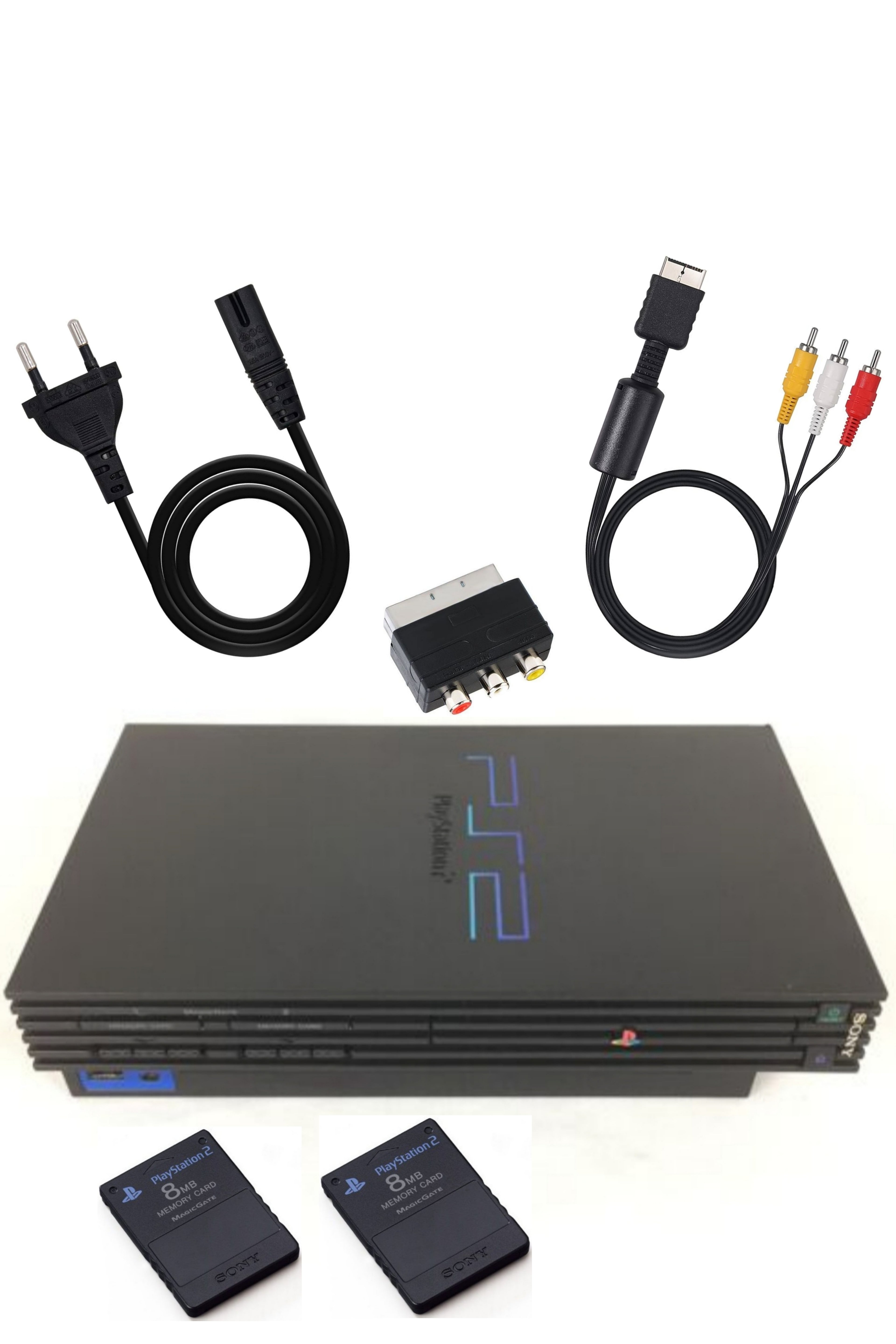 Console PlayStation 2 (PS2) FAT Noire