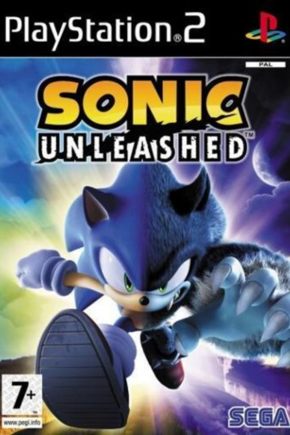 Jeu PS2 - SONIC : UNLEASHED