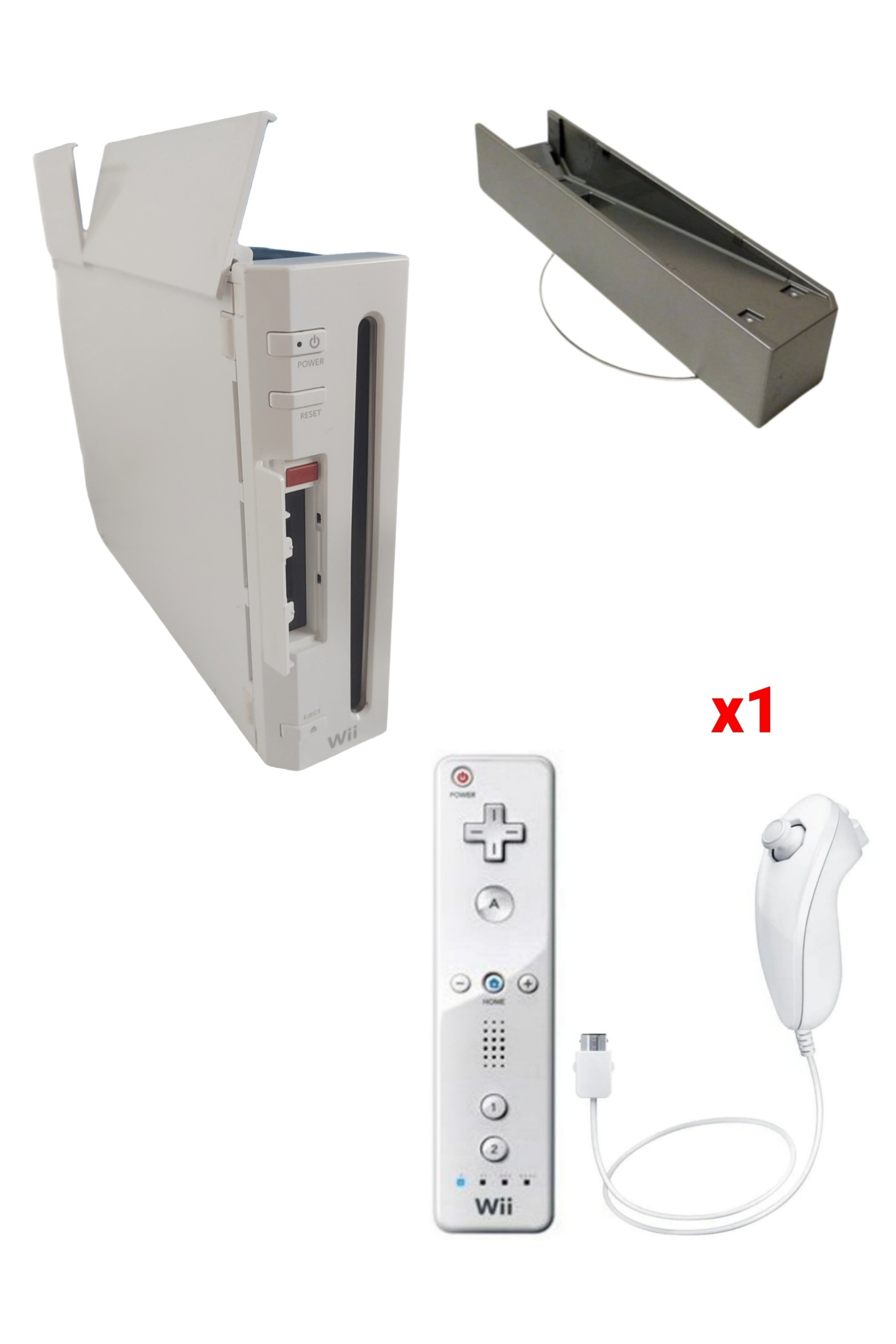 Console Nintendo WII BLANCHE (Version rétro-compatible Gamecube)