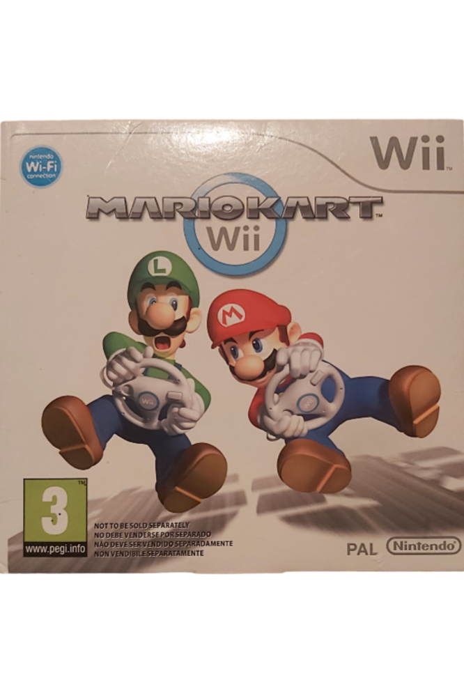 Jeu Wii - MARIO KART (Jaquette Carrée)