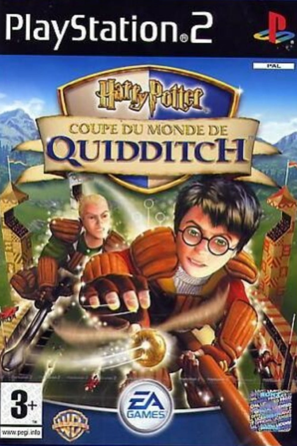 Jeu PS2 - HARRY POTTER : COUPE DU MONDE DE QUIDDITCH