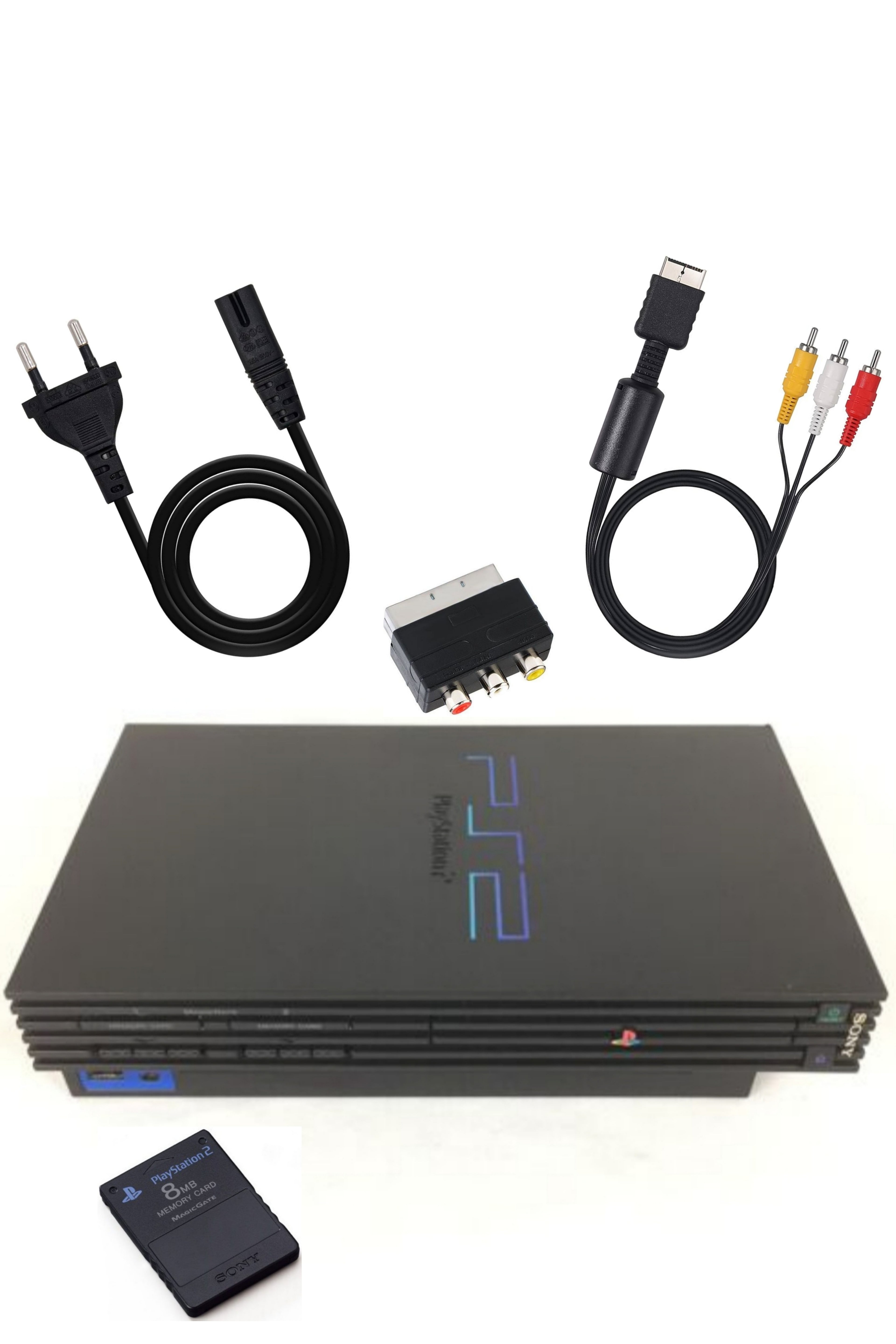 Console PlayStation 2 (PS2) FAT Noire