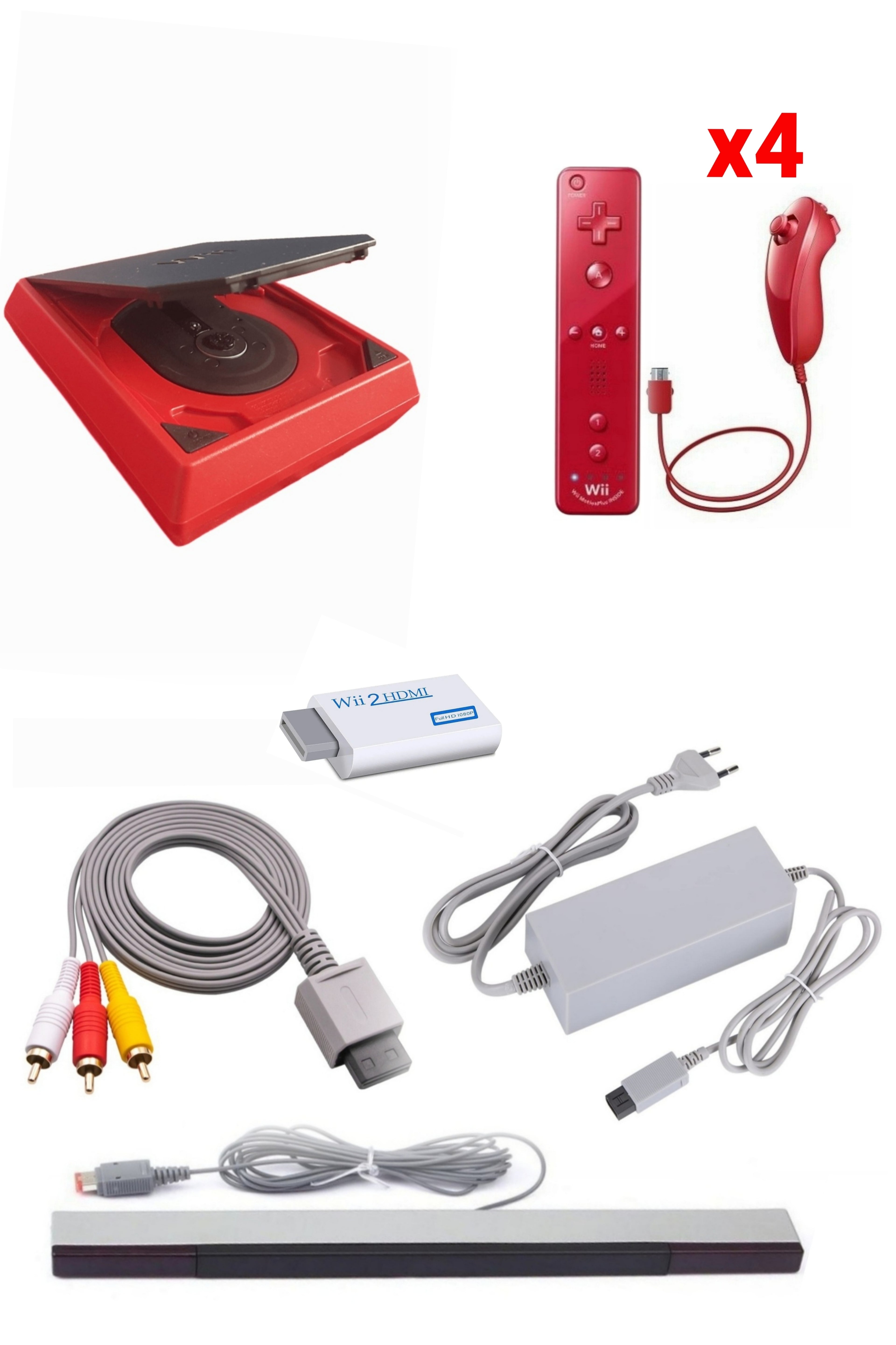 Console Nintendo WII MINI (Non Rétro-compatible Gamecube)