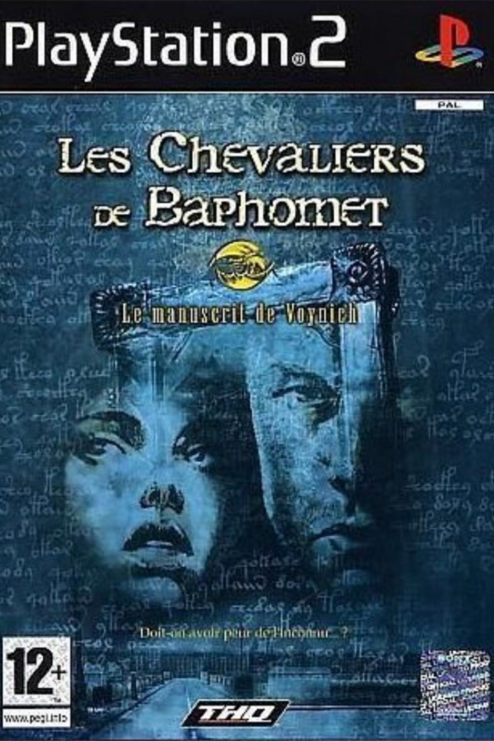 Jeu PS2 - LES CHEVALIERS DE BAPHOMET : Le Manuscrit de Voynich