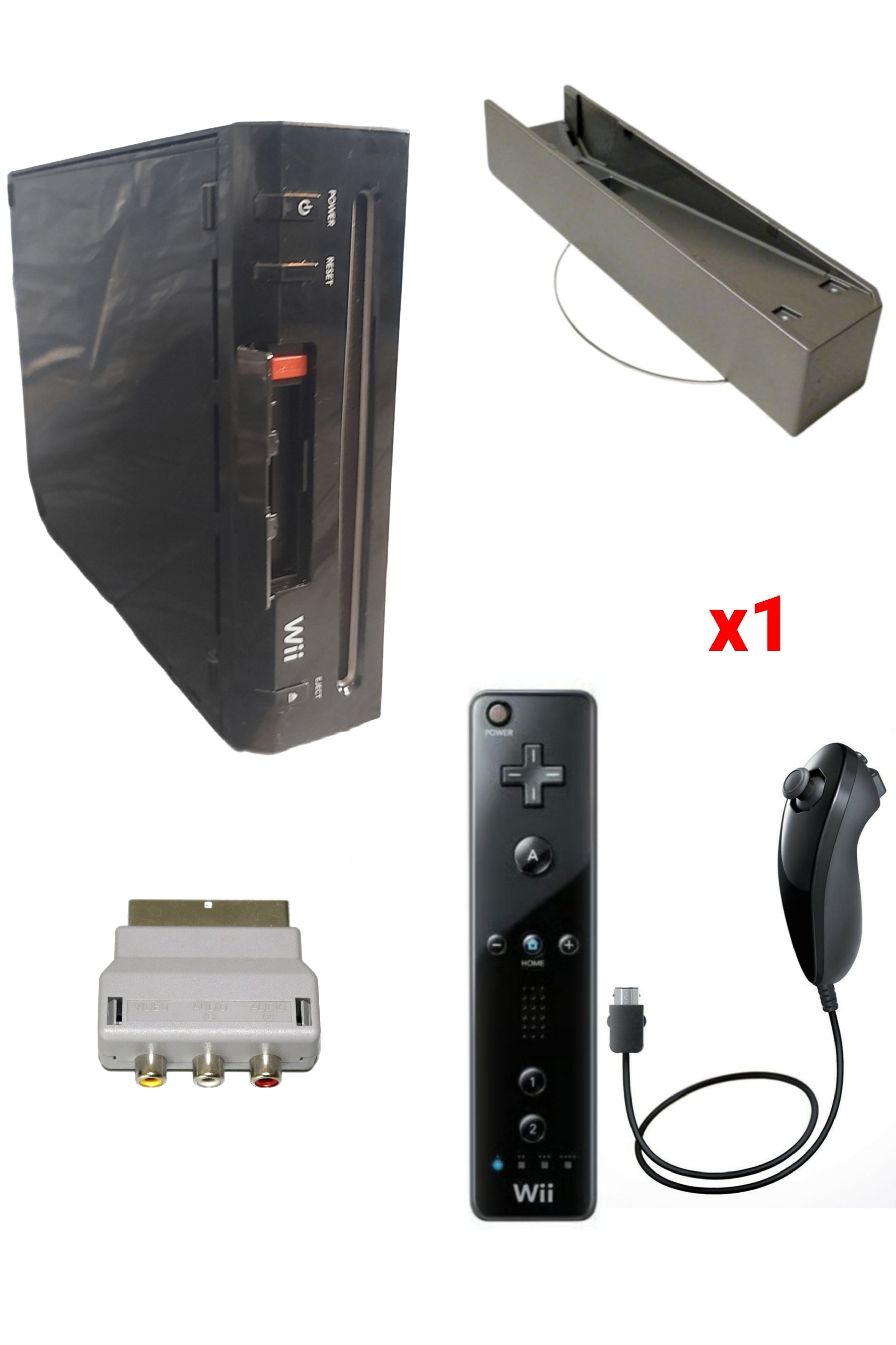 Console Nintendo WII NOIRE (Version non rétro-compatible)