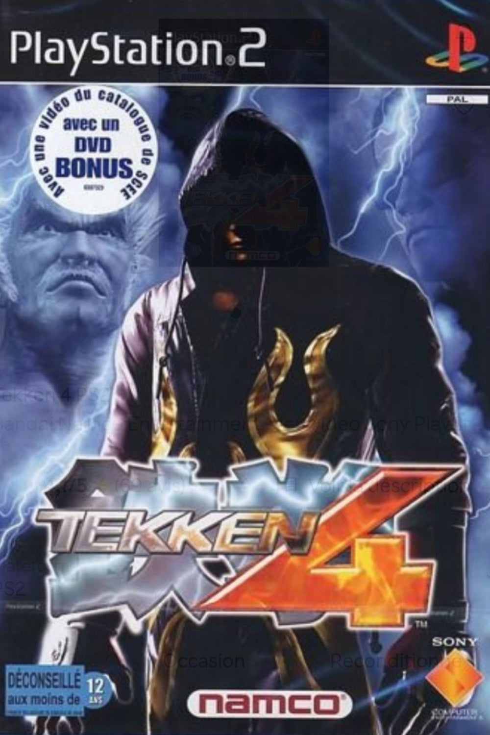 Jeu PS2 - TEKKEN 4