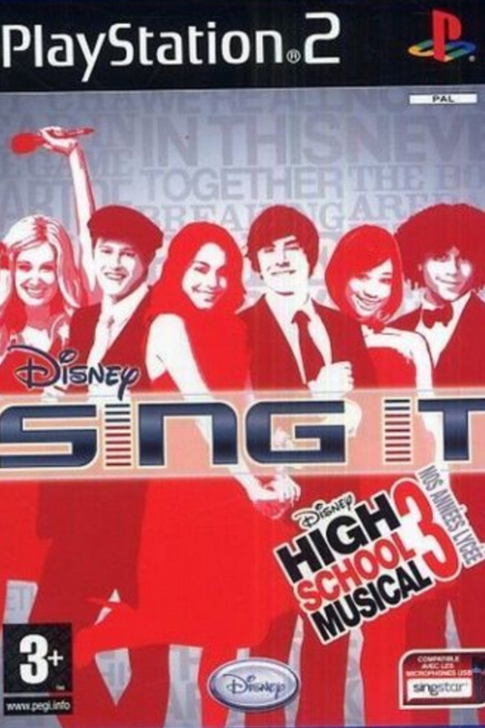 Jeu PS2 - DISNEY SING IT : HIGH SCHOOL MUSICAL 3