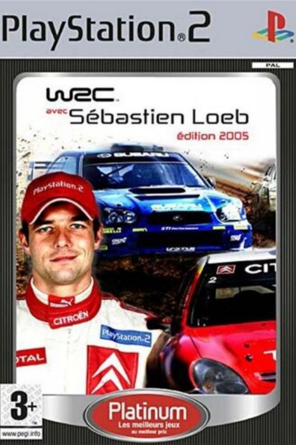 Jeu PS2 - (World Rally Championship) WRC avec Sébastien Loeb : Édition 2005 (Platinum)