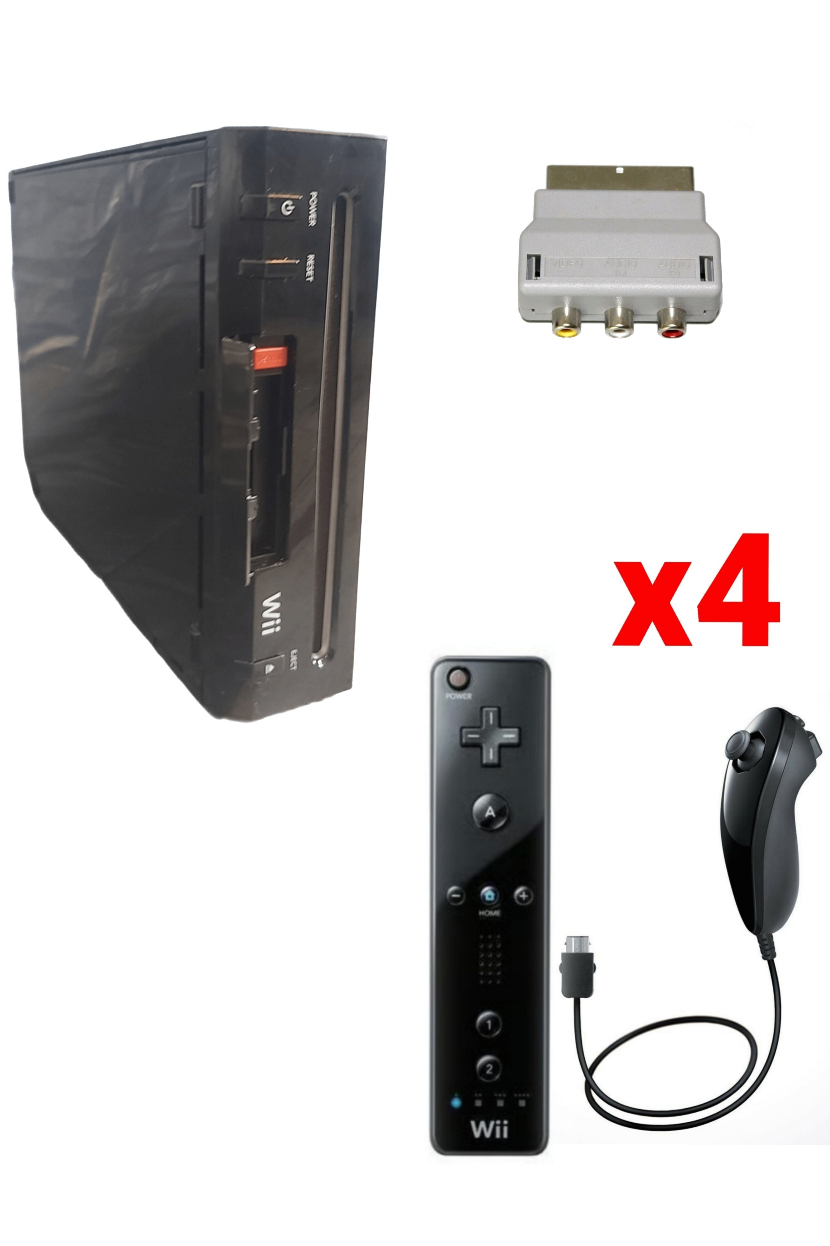 Console Nintendo WII NOIRE (Version non rétro-compatible)