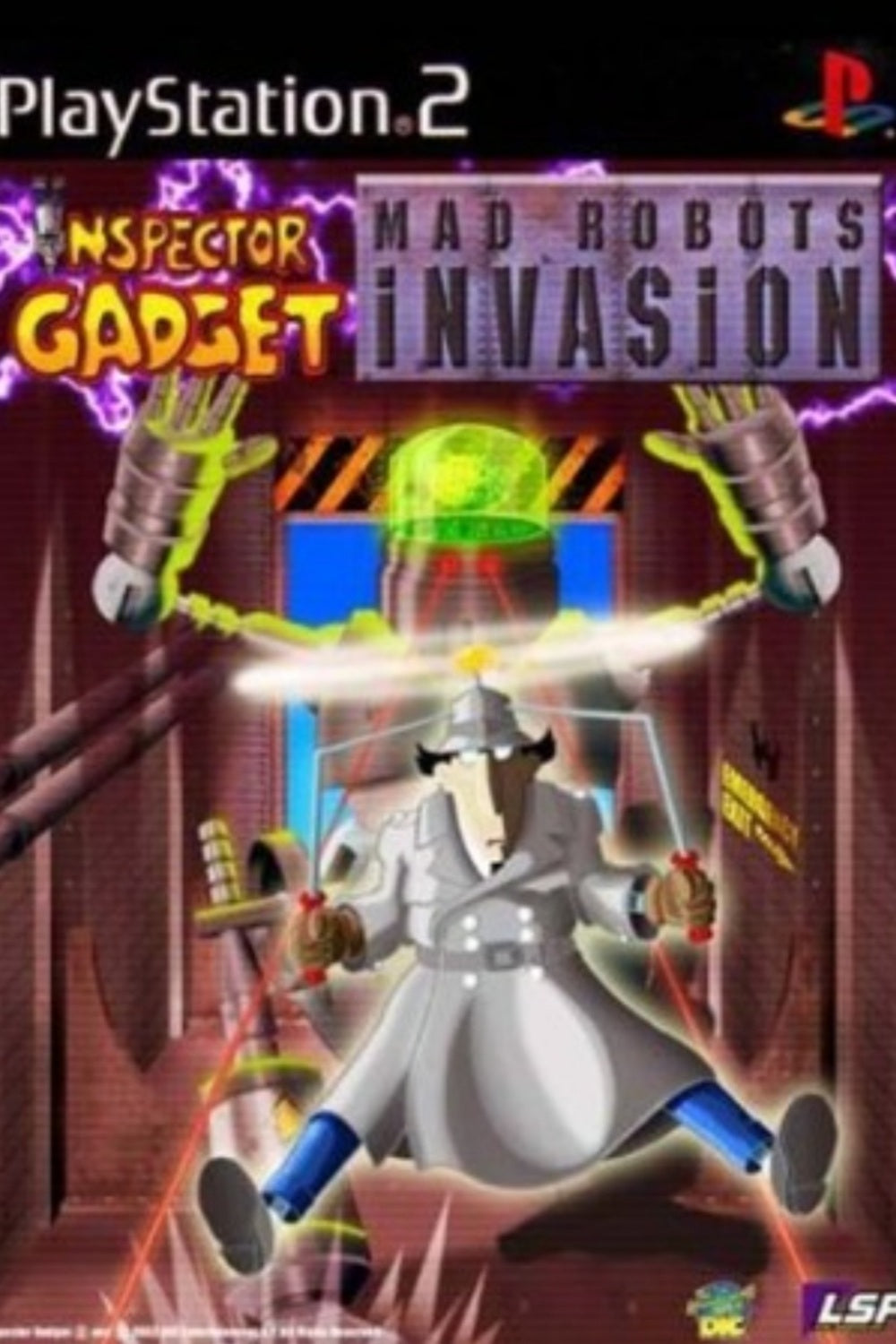 Jeu PS2 - INSPECTEUR GADGET : L'INVASION DES ROBOTS MAD (Multilangue)