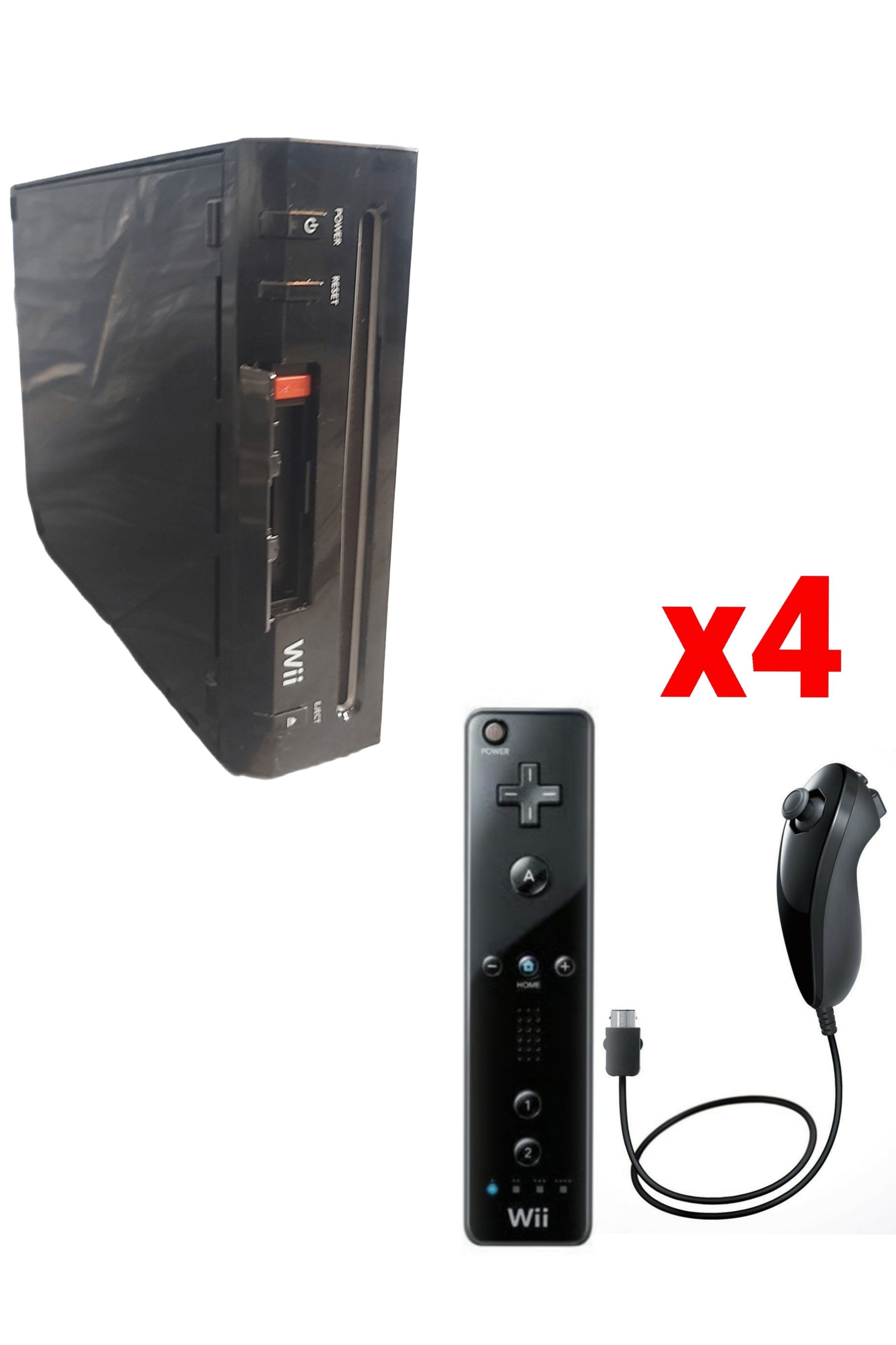 Console Nintendo WII NOIRE (Version non rétro-compatible)