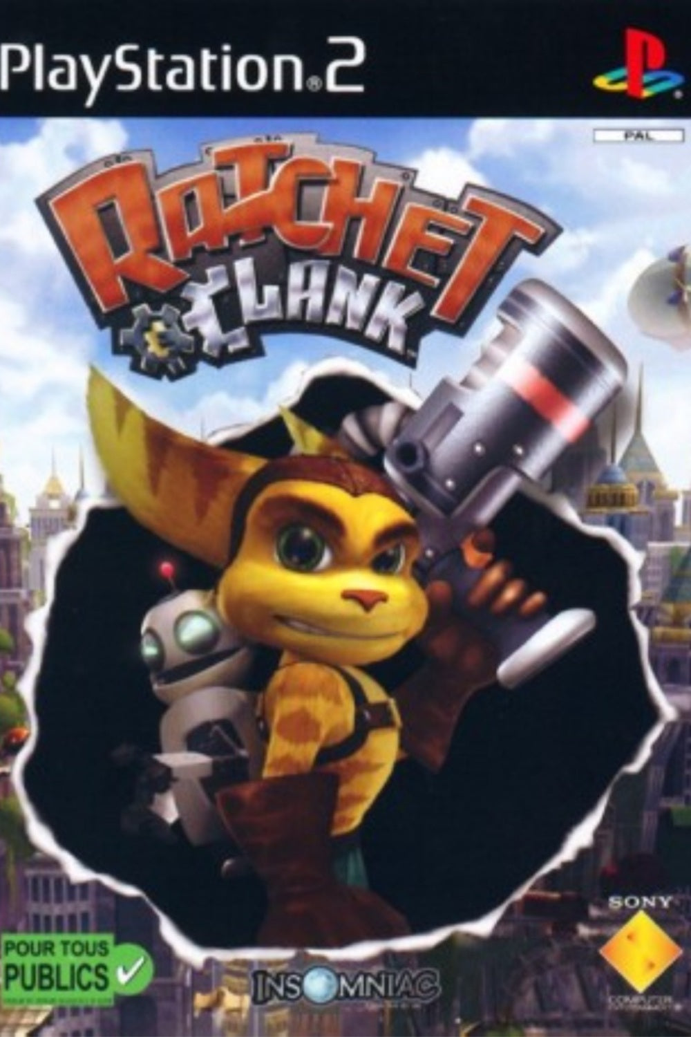 Jeu PS2 - RATCHET & CLANK 1