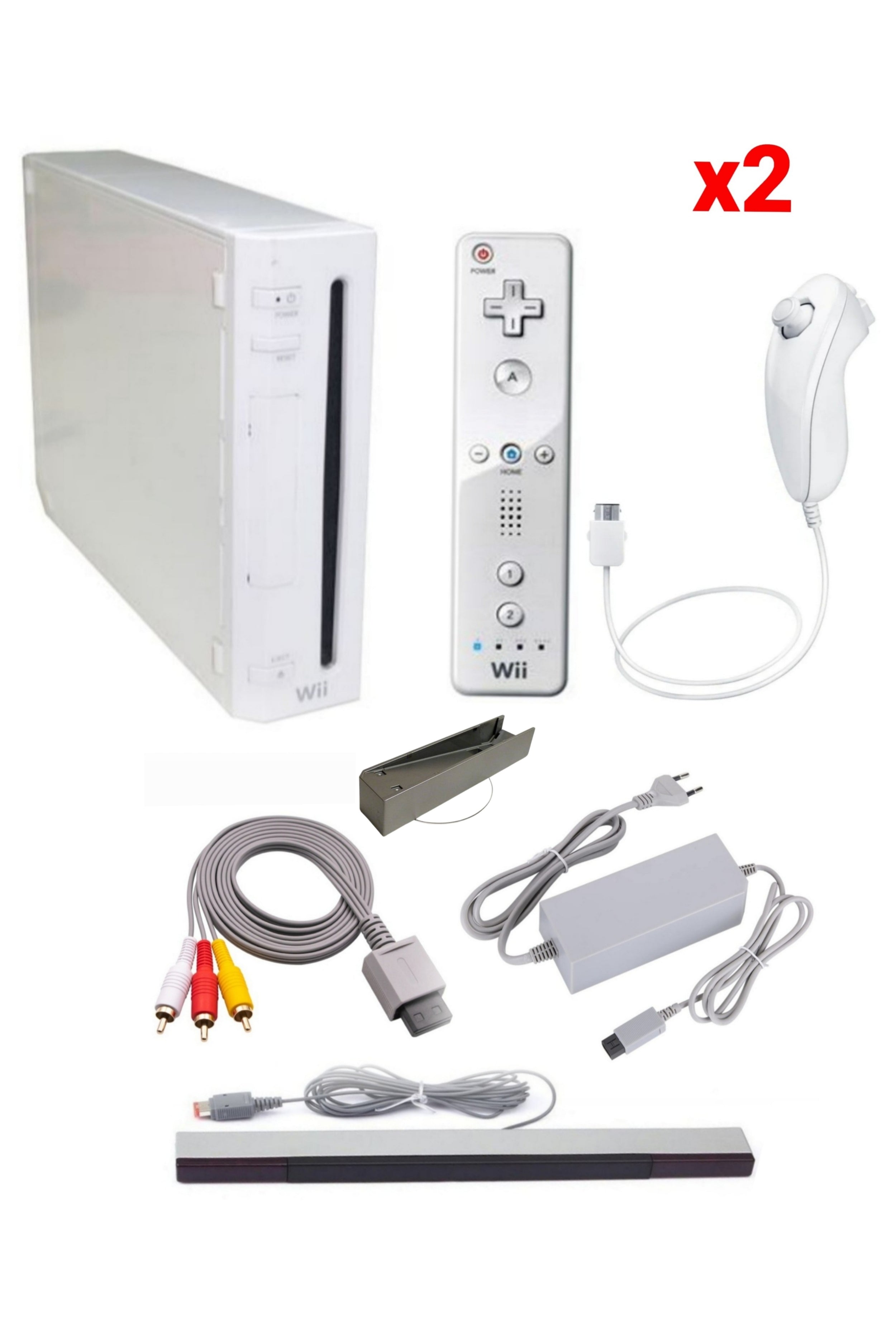 Console Nintendo WII BLANCHE (Version non rétro-compatible)