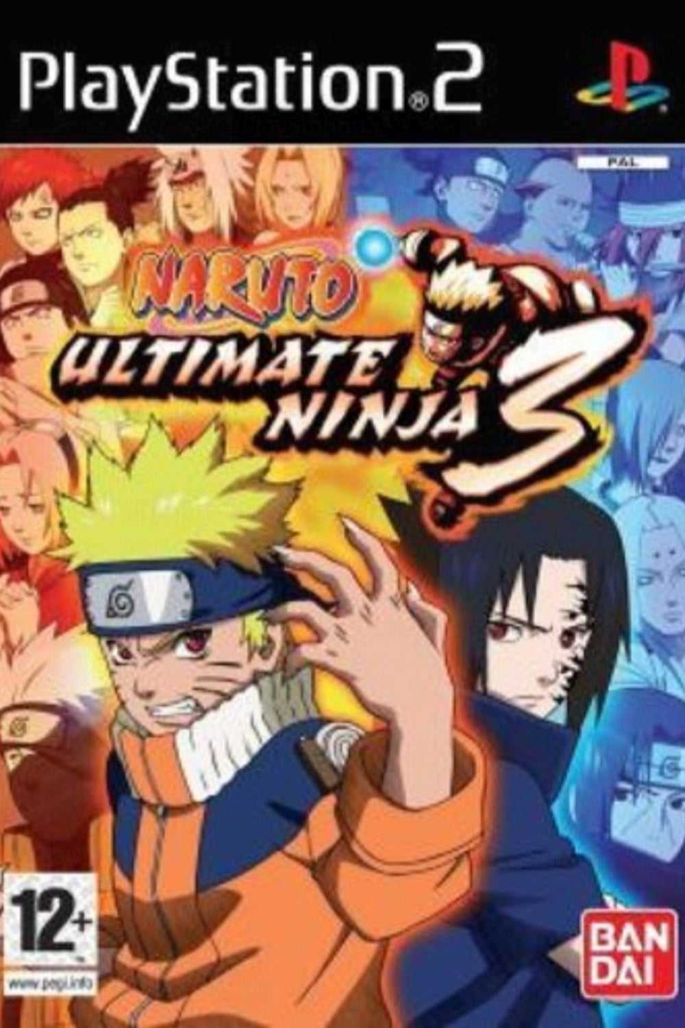 Jeu PS2 - NARUTO : ULTIMATE NINJA 3
