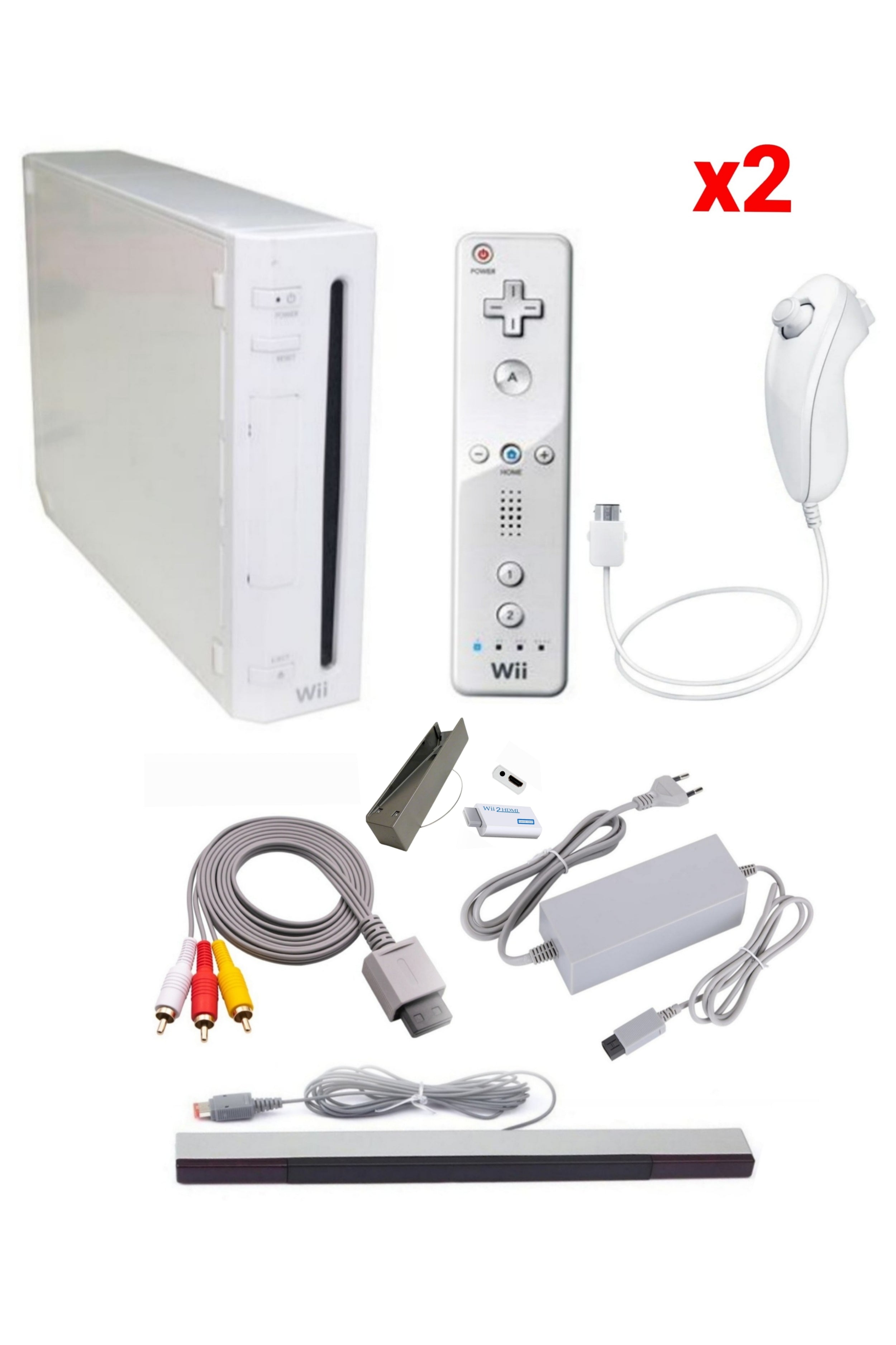 Console Nintendo WII BLANCHE (Version non rétro-compatible)