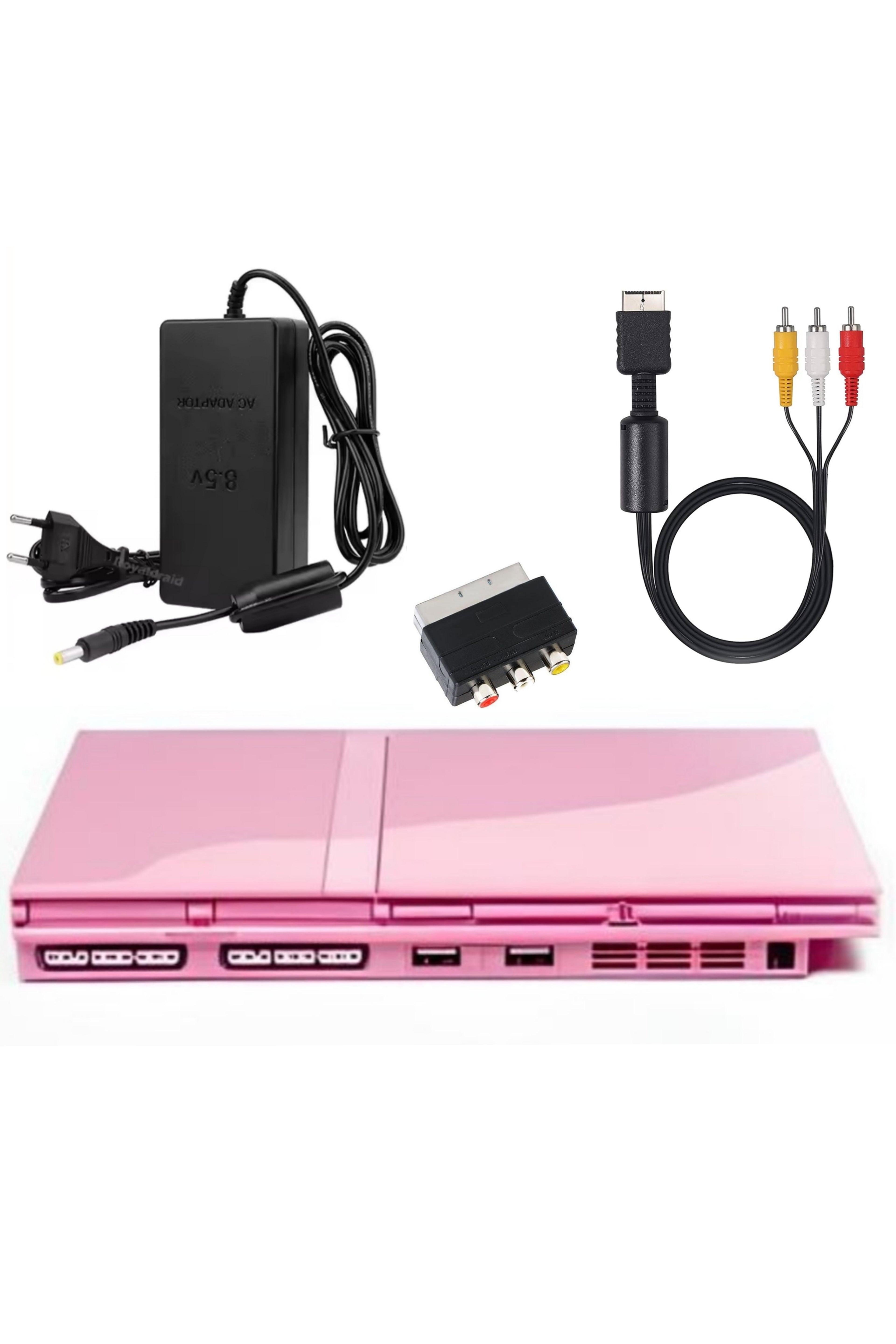 Console PlayStation 2 (PS2) SLIM Rose (Pink)