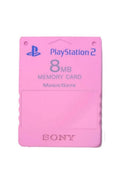 Carte Mémoire PlayStation 2 (PS2) Magic Gate 8MB Rose (Pink)