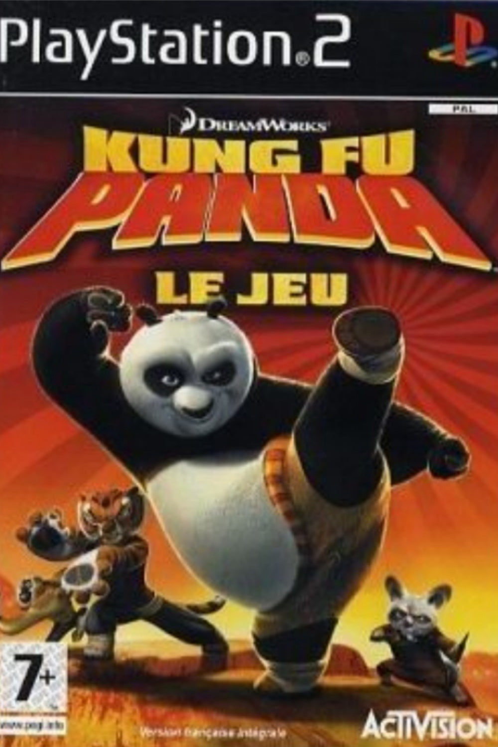 Jeu PS2 - KUNG FU PANDA : LE JEU