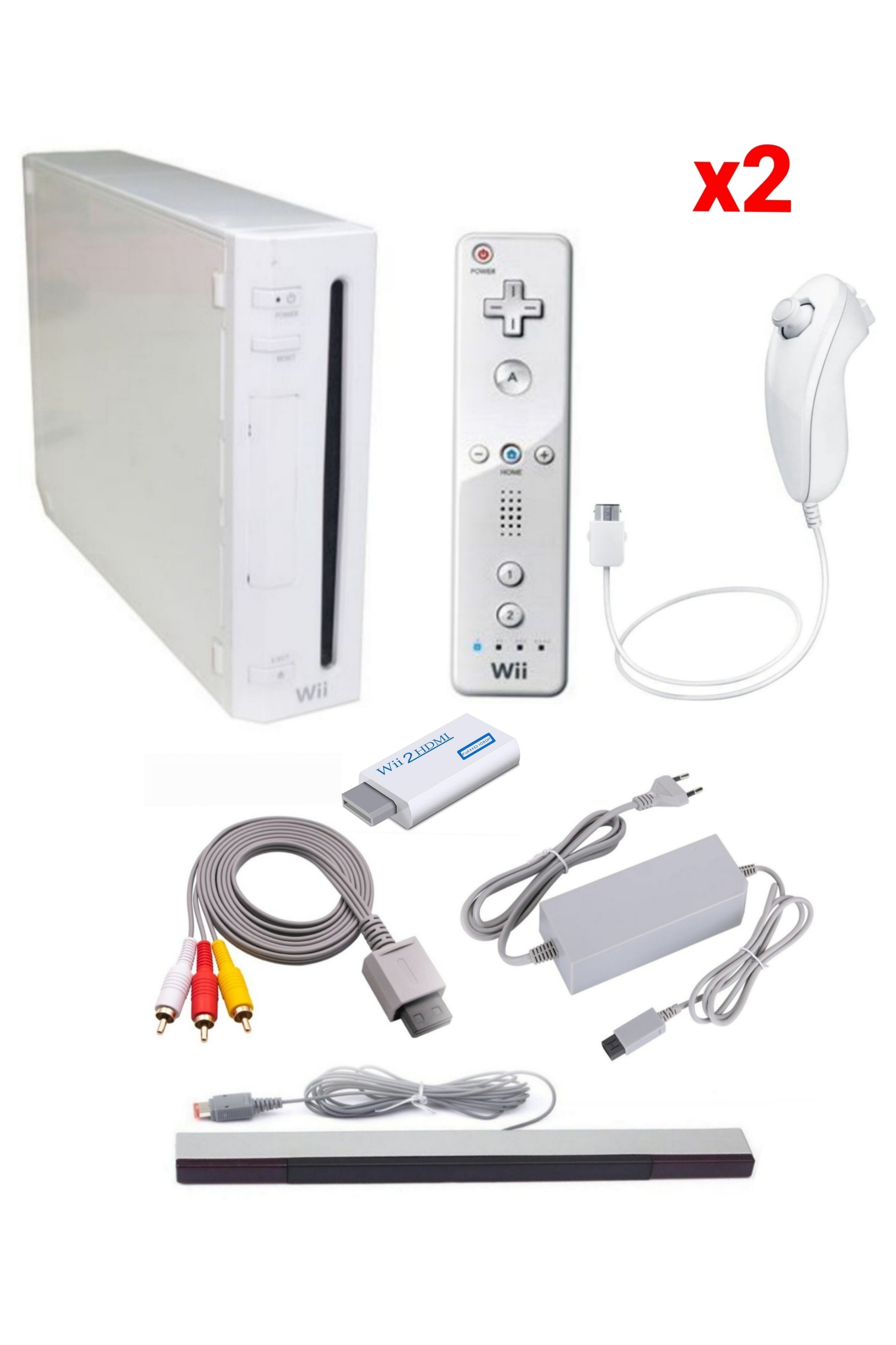Console Nintendo WII BLANCHE (Version non rétro-compatible)