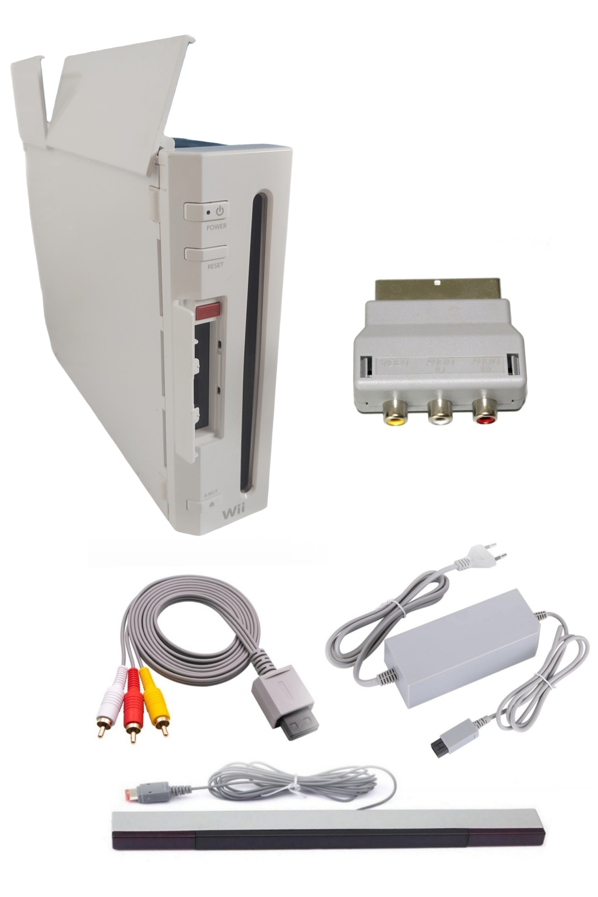 Console Nintendo WII BLANCHE (Version rétro-compatible Gamecube)