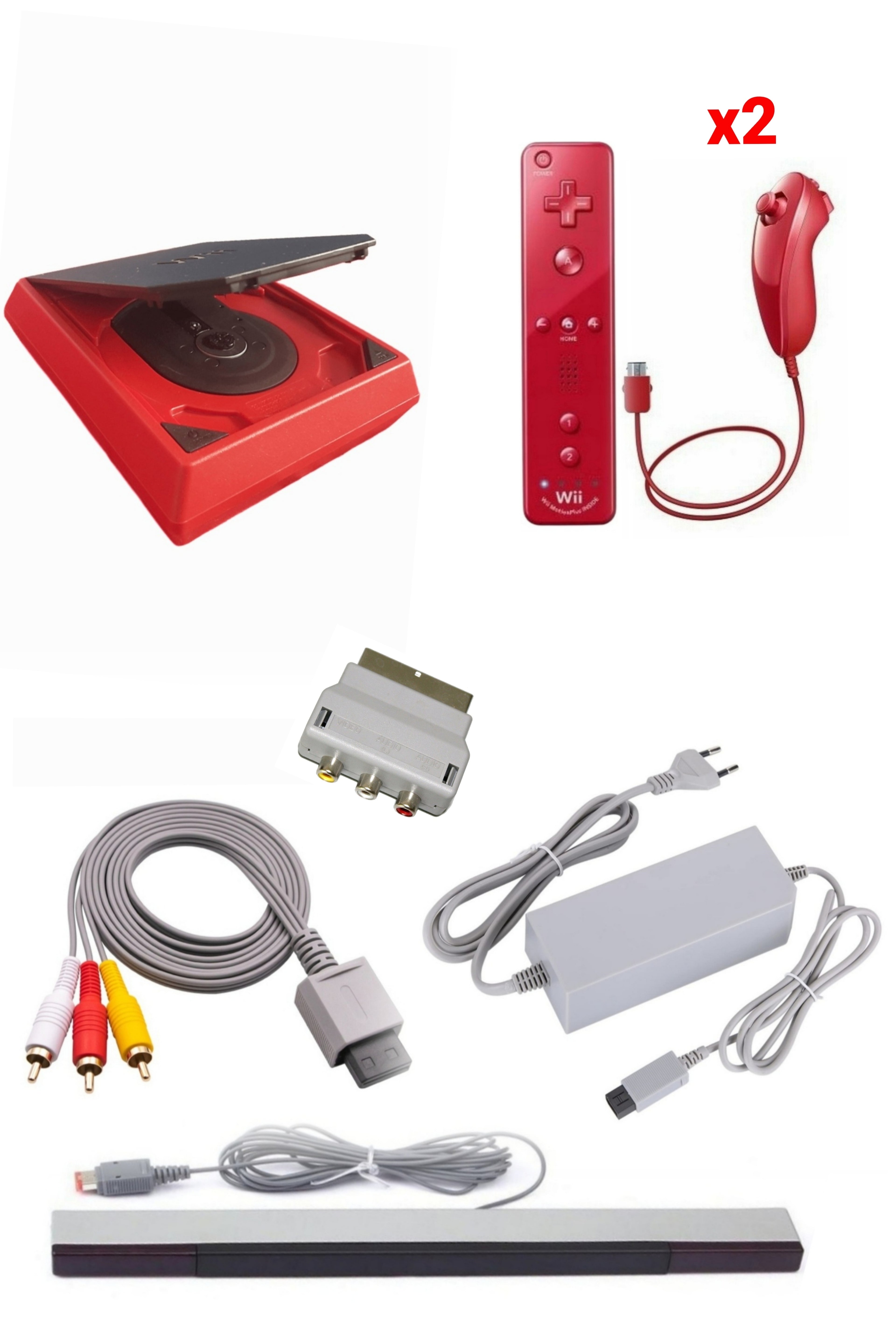 Console Nintendo WII MINI (Non Rétro-compatible Gamecube)