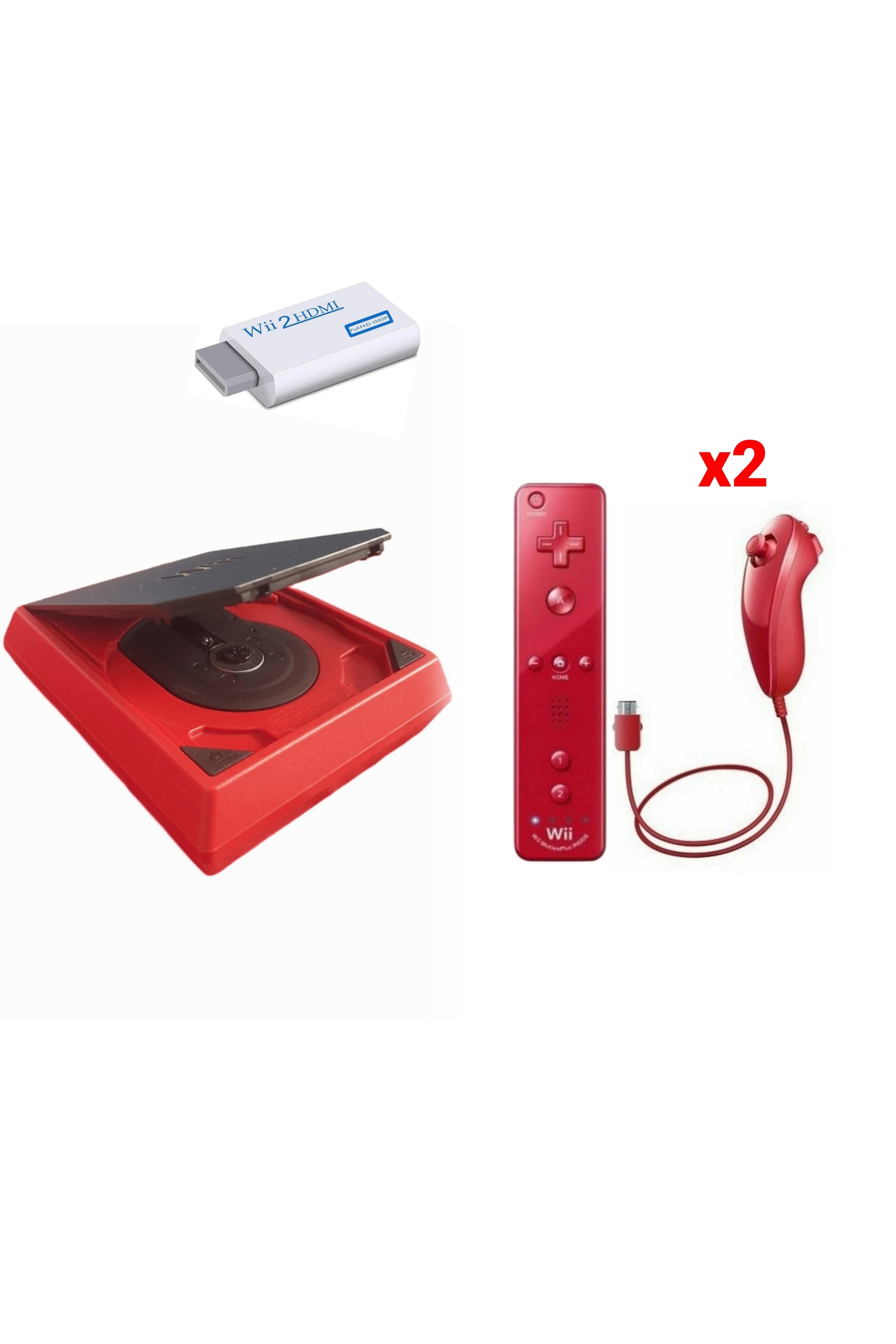 Console Nintendo WII MINI (Non Rétro-compatible Gamecube)