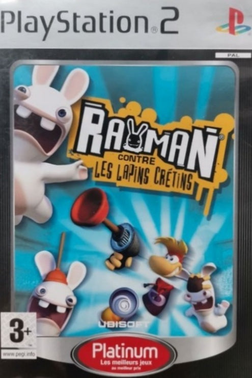 Jeu PS2 - RAYMAN CONTRE LES LAPINS CRÉTINS (Platinum)