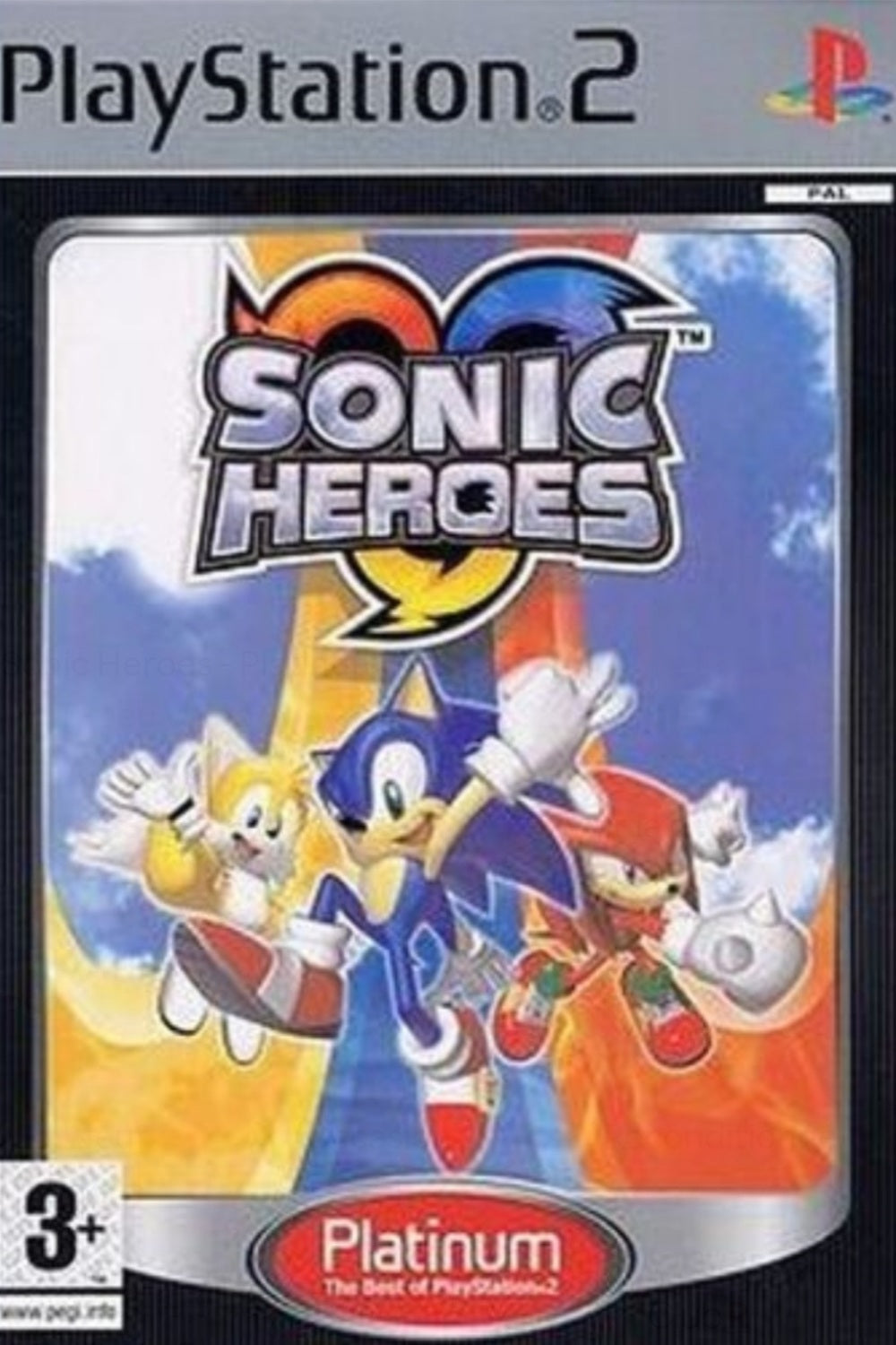 Jeu PS2 - SONIC : HEROES (Platinum)